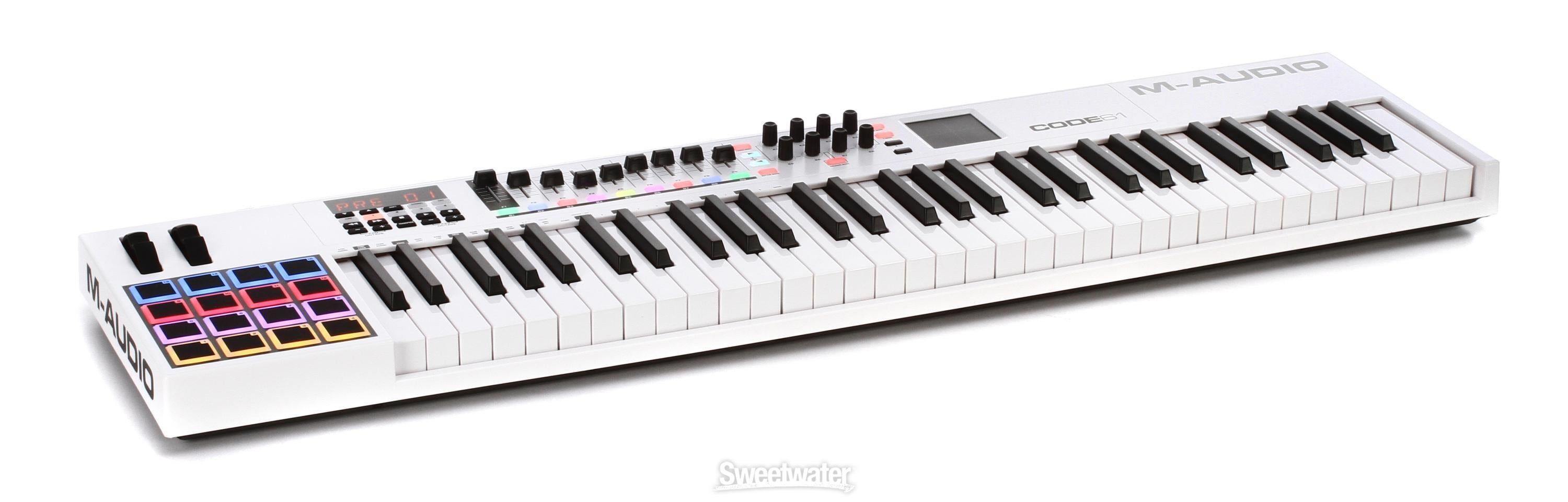 M-Audio Code 61 Keyboard Controller Reviews | Sweetwater