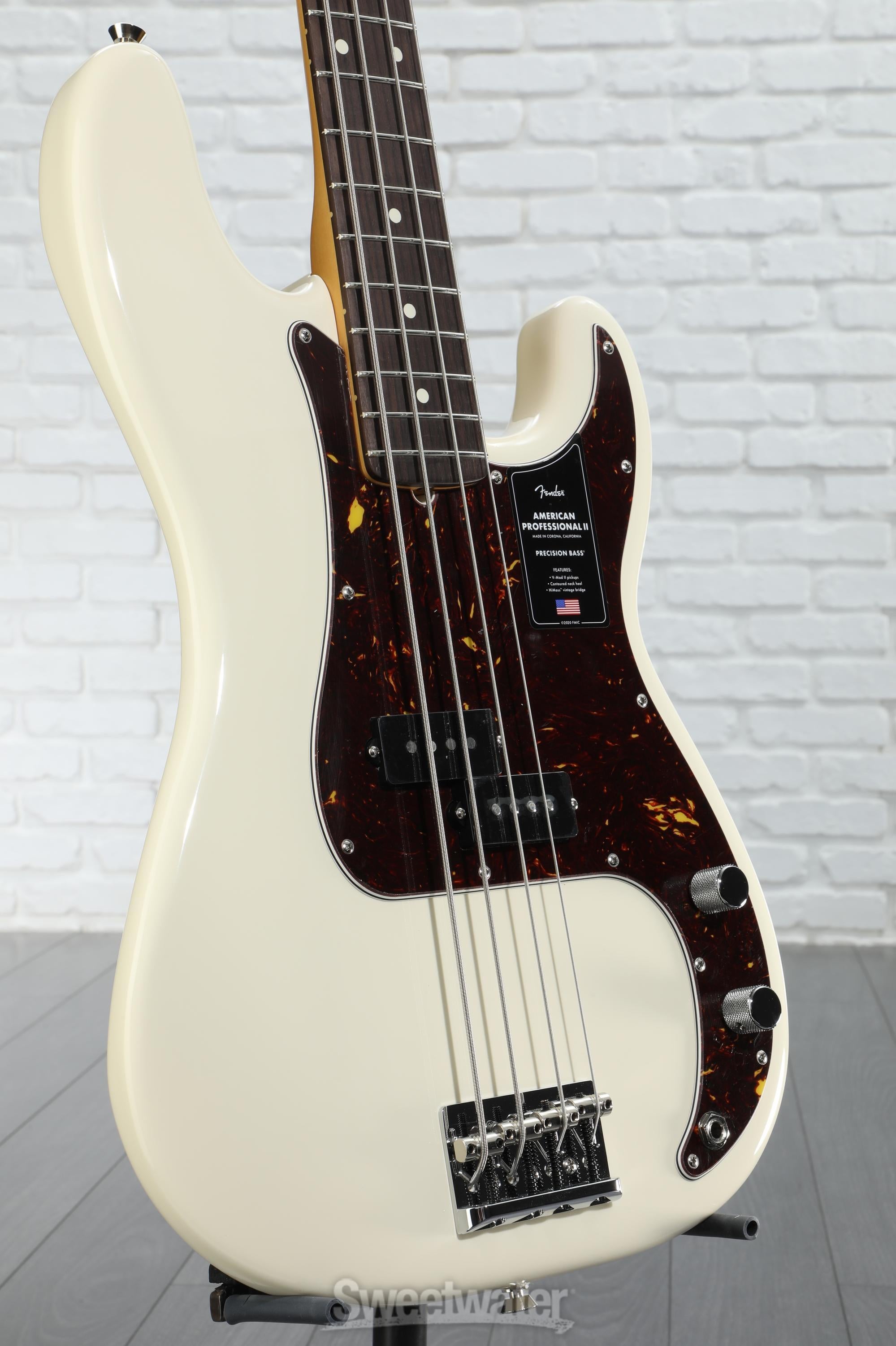 Fender American Professional II Precision Bass - Olympic White