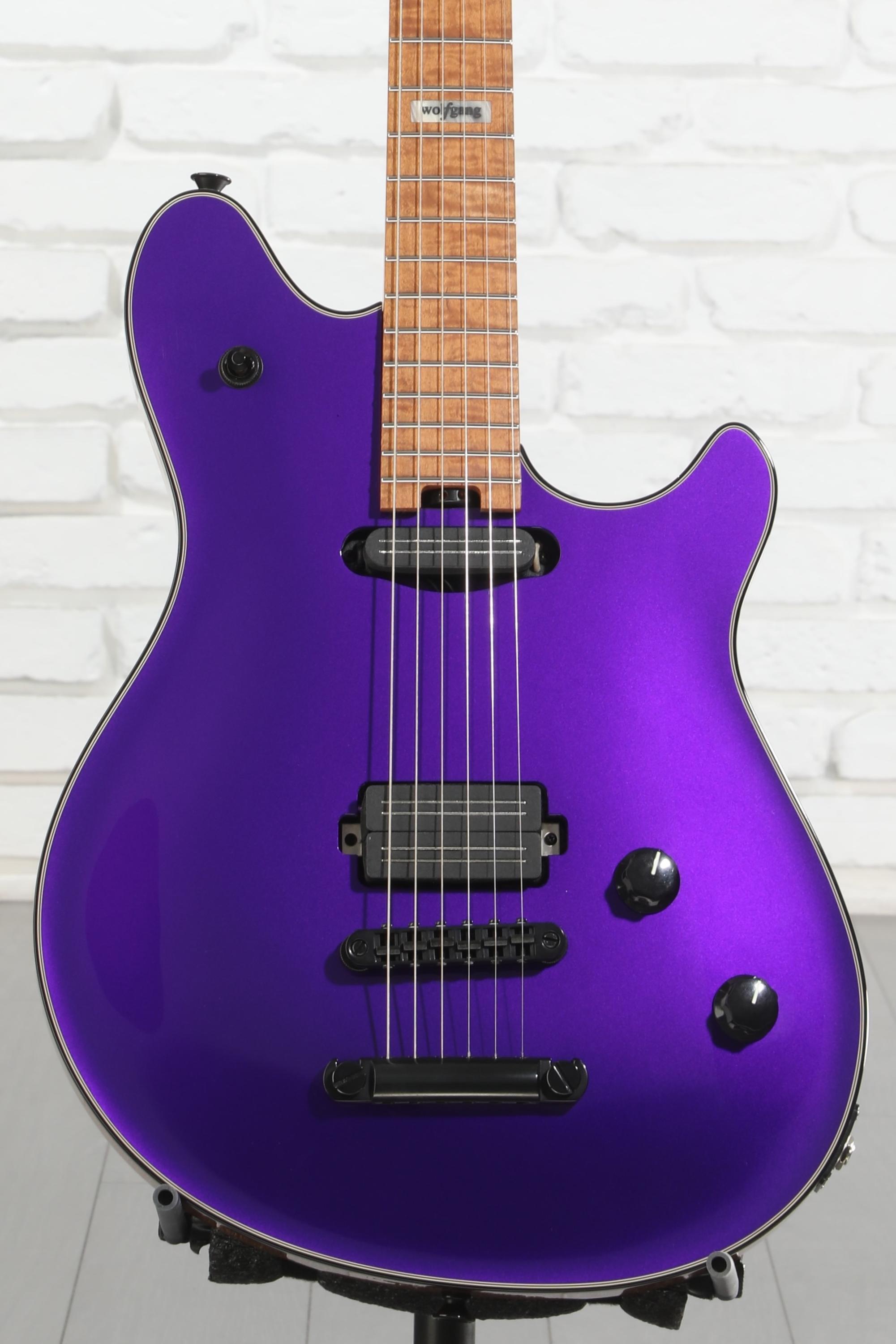 EVH Custom Shop Wolfgang HS Electric Guitar - Purple Metallic