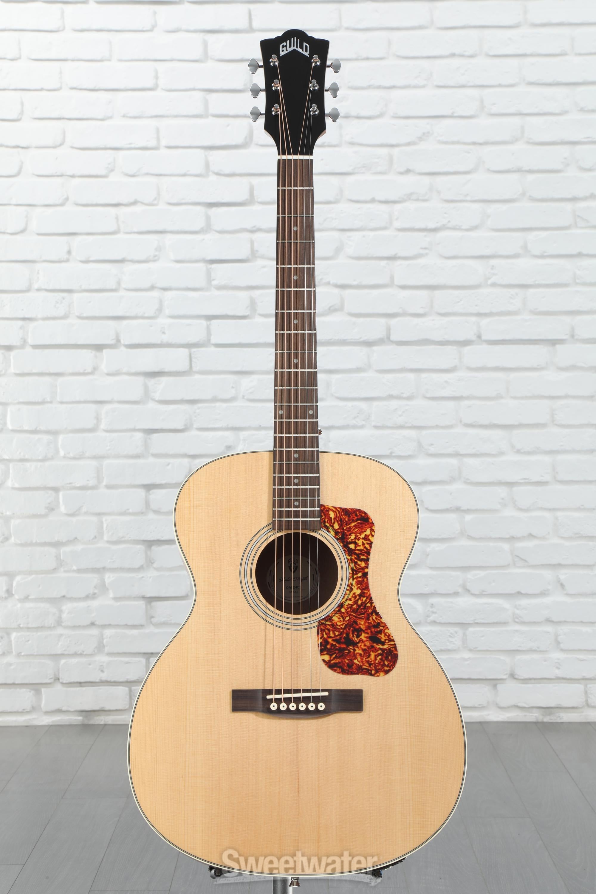 Guild OM-240E Acoustic-electric Guitar - Natural | Sweetwater