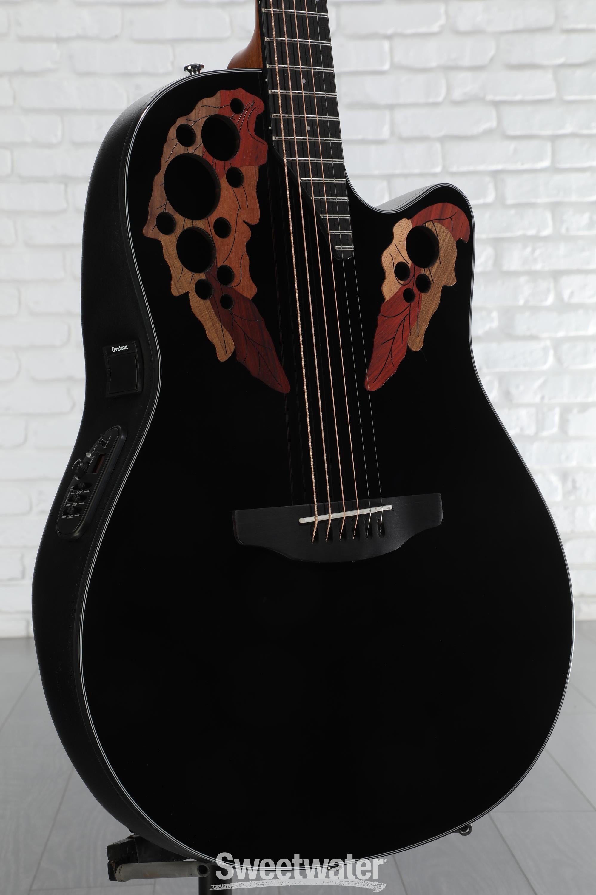 Ovation Elite Celebrity Mid-Depth Acoustic-Electric Guitar