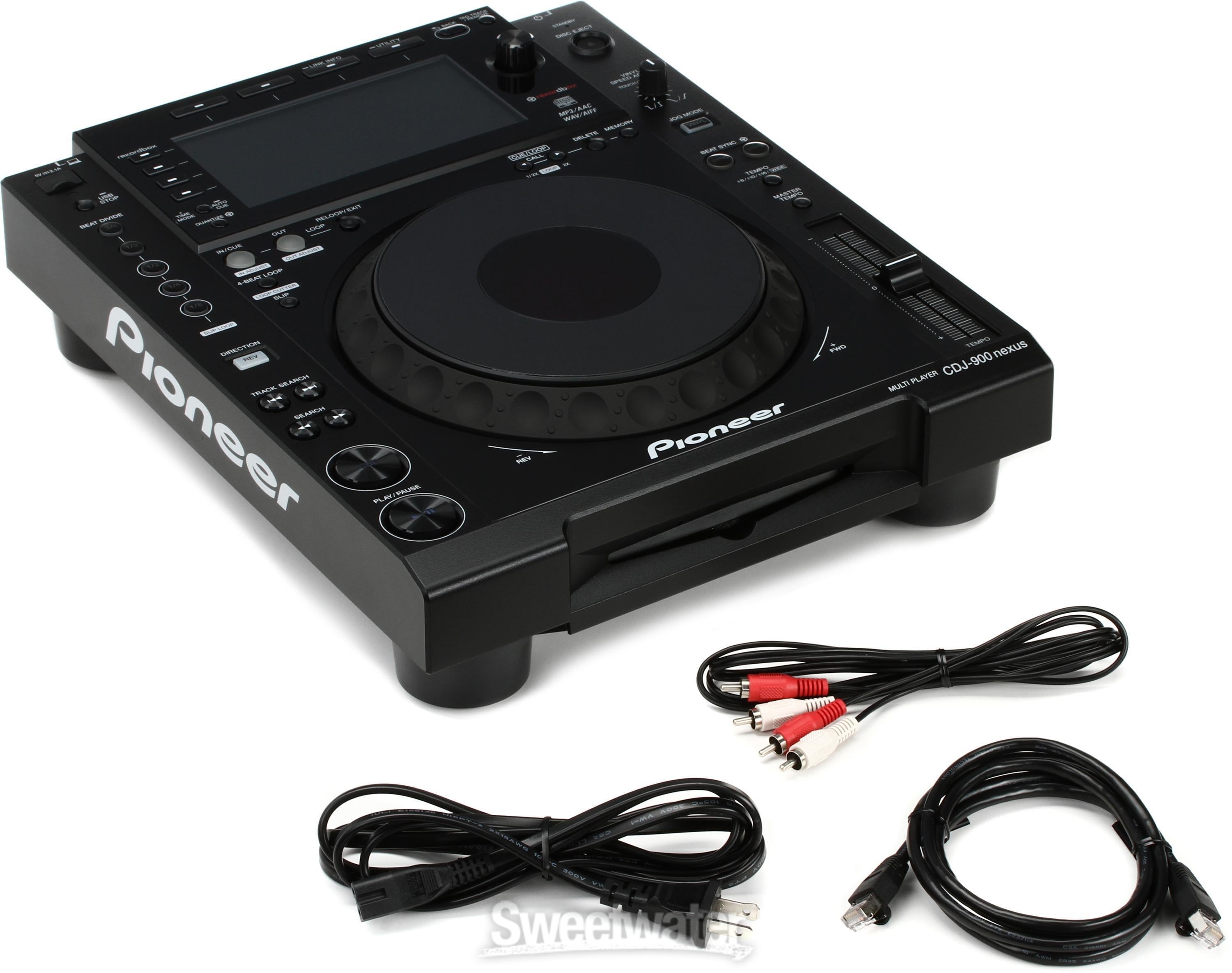 Pioneer DJ CDJ-900NXS Professional DJ Media Player | Sweetwater