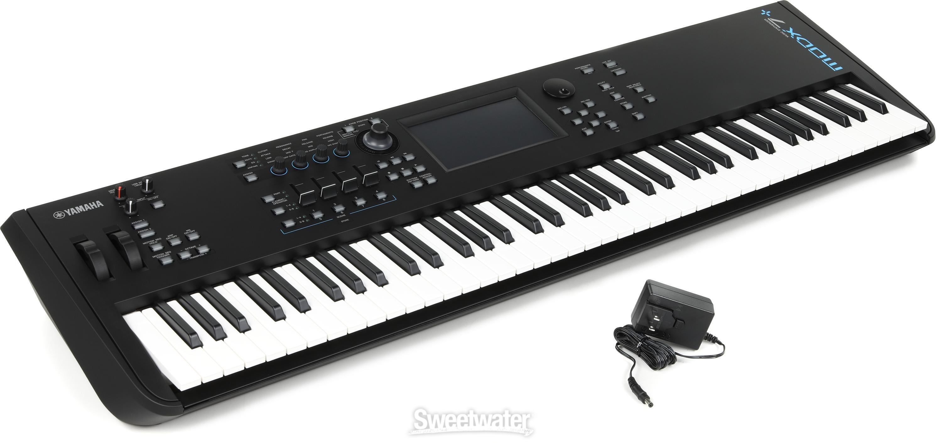 Yamaha MODX7+ 76 Semi-weighted Key Synthesizer | Sweetwater