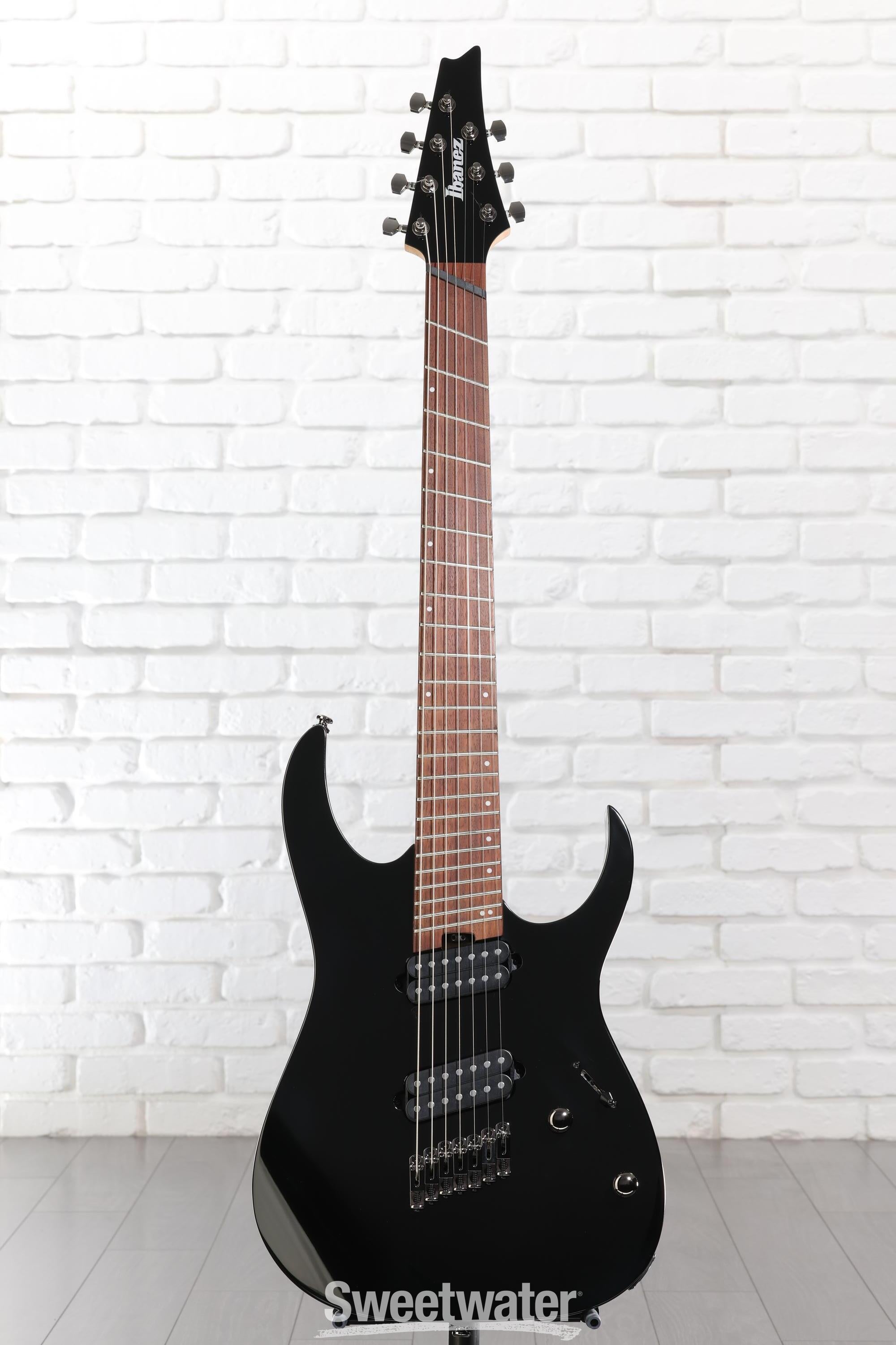 Ibanez RGMS7 7-string Electric Guitar - Black | Sweetwater