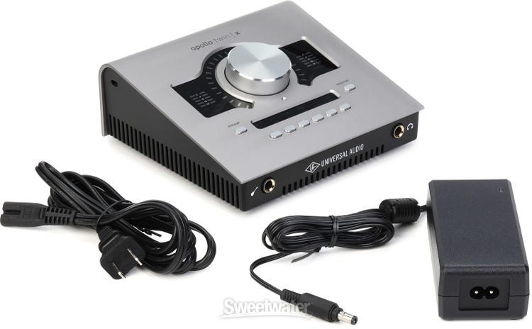 Universal Audio Apollo Twin X QUAD Gen 2 Essentials+ 10x6 Thunderbolt Audio Interface with UAD DSP