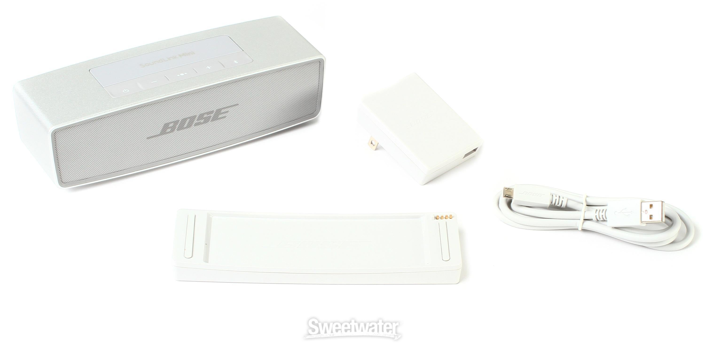 Bose SoundLink Mini II Pearl Portable Bluetooth Speaker | Sweetwater