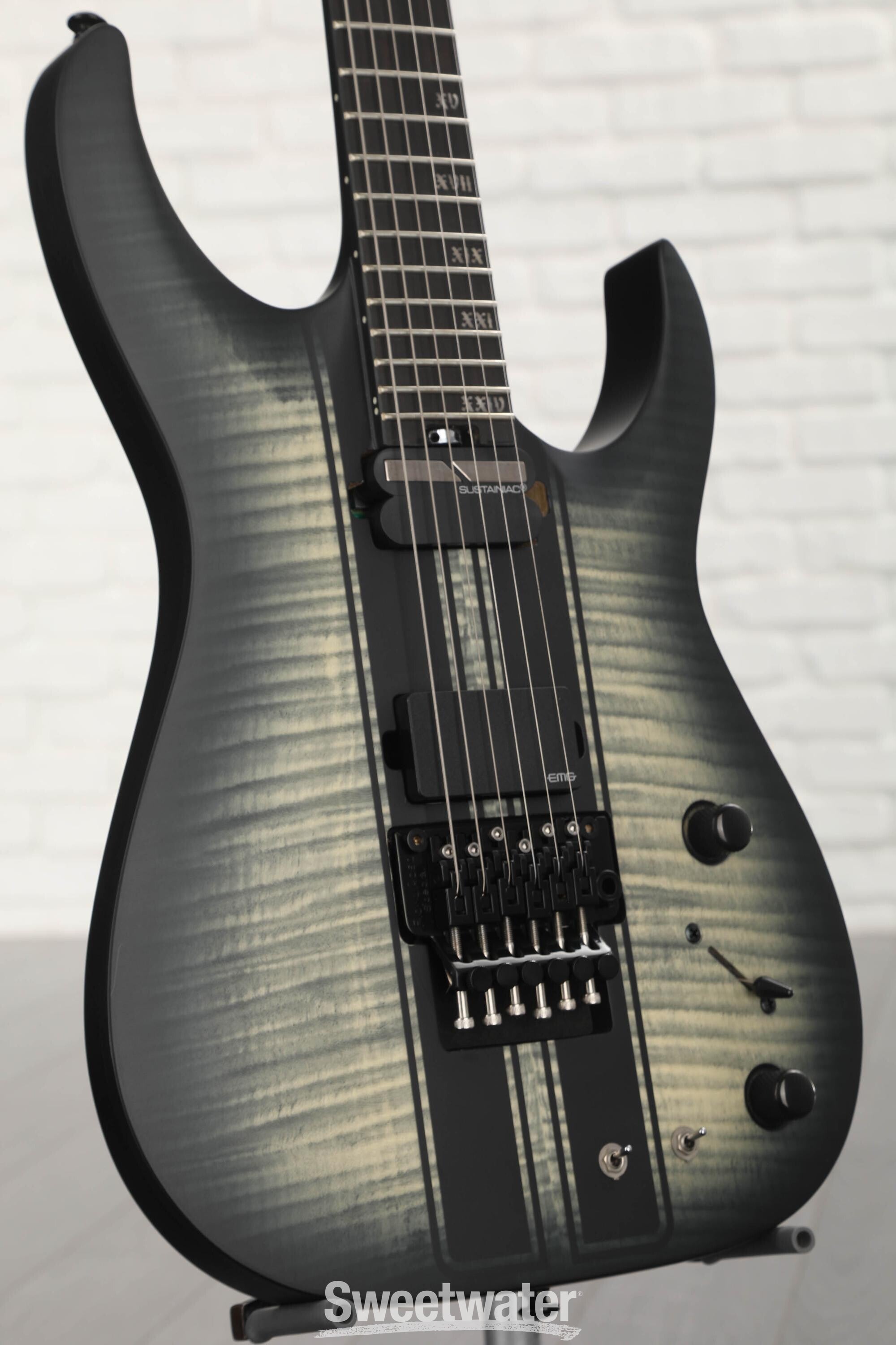 Schecter Banshee GT-6 FR S Electric Guitar - Satin Charcoal Burst