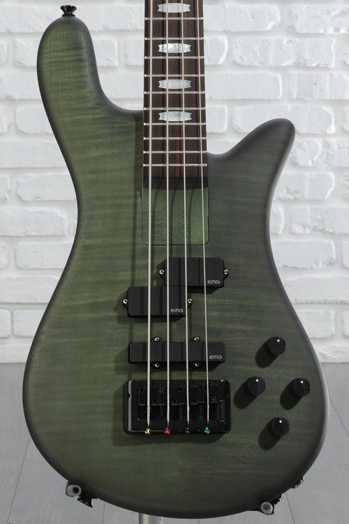 Spector Euro 4 LX Bolt-On Electric Bass Guitar - Haunted Moss