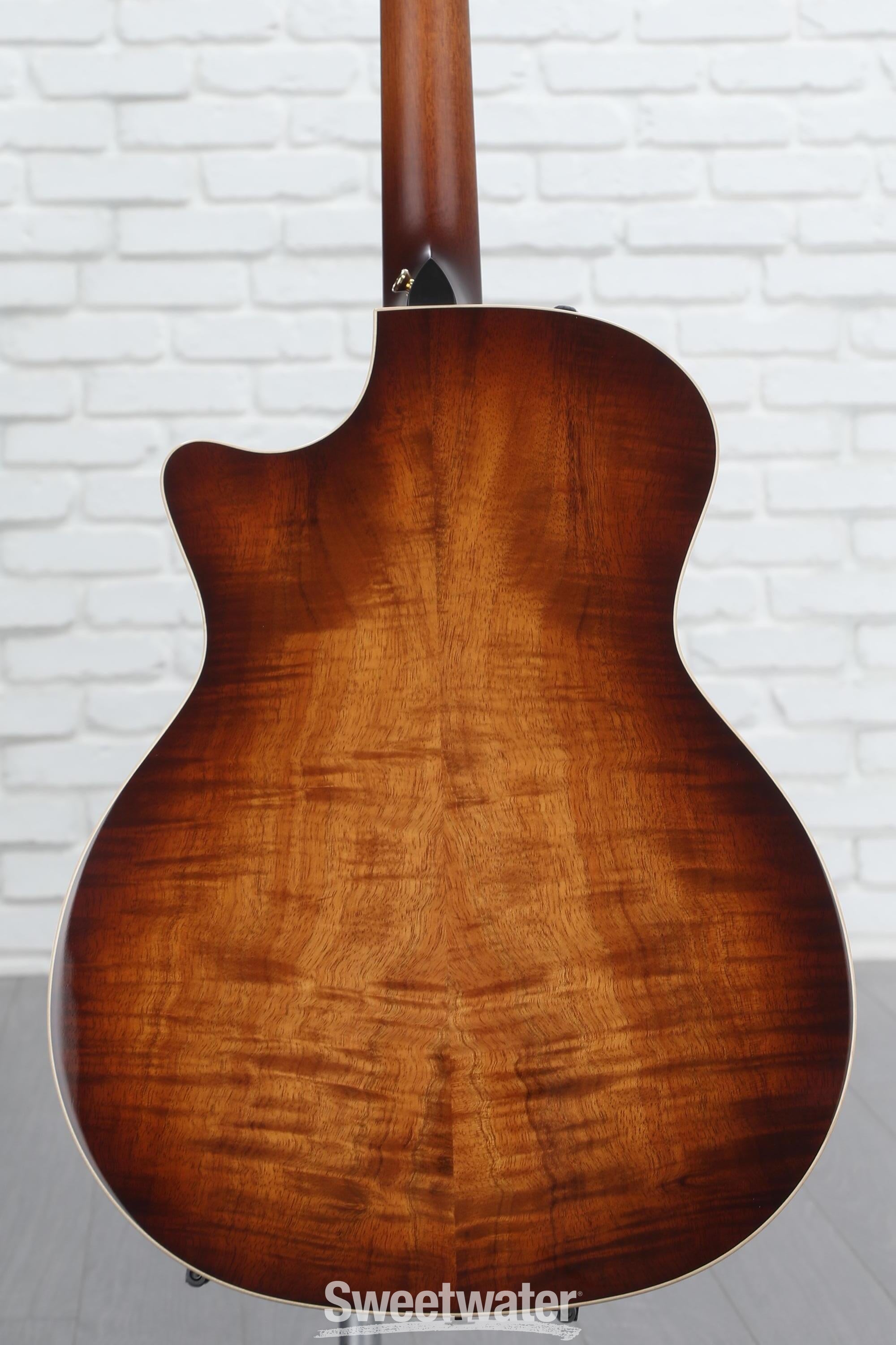 Taylor K24ce - Shaded Edgeburst, Gold Gotoh Tuners | Sweetwater