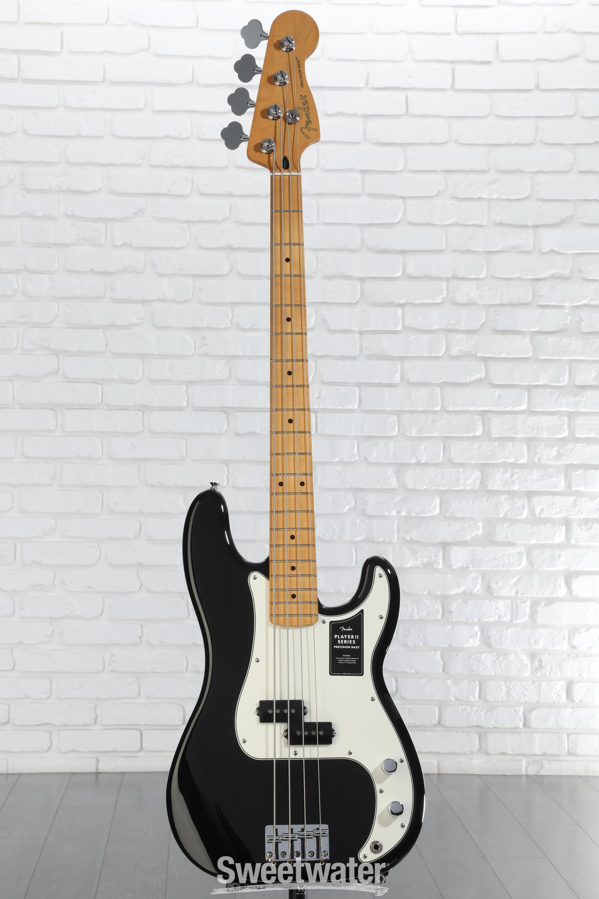 本日限定価格Fender Player Ⅱ Precision Bass BLK Fender Player II Precision Bass Maple Fingerboard Black