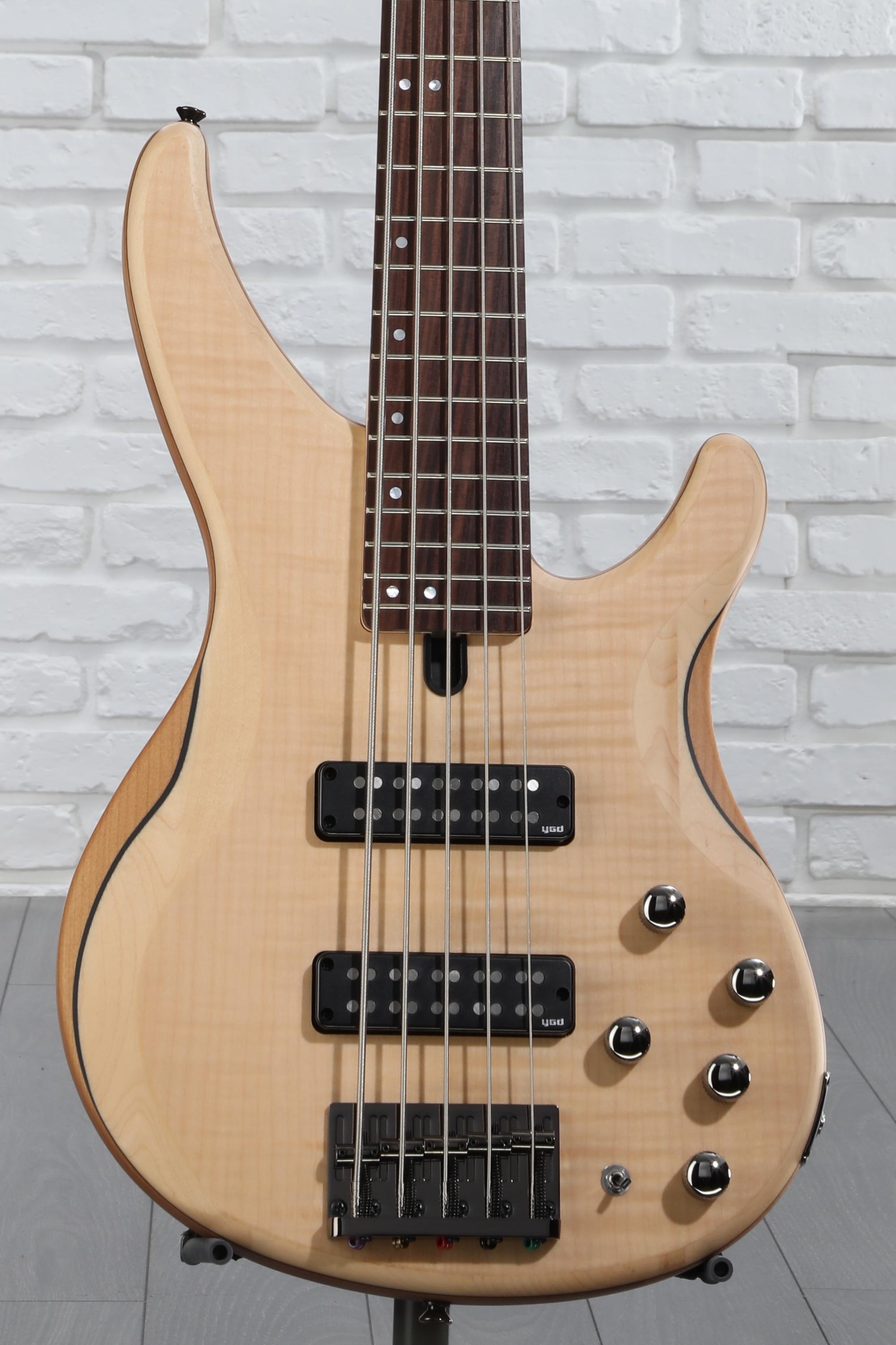 Yamaha TRBX605FM 5-string Bass Guitar - Natural Satin