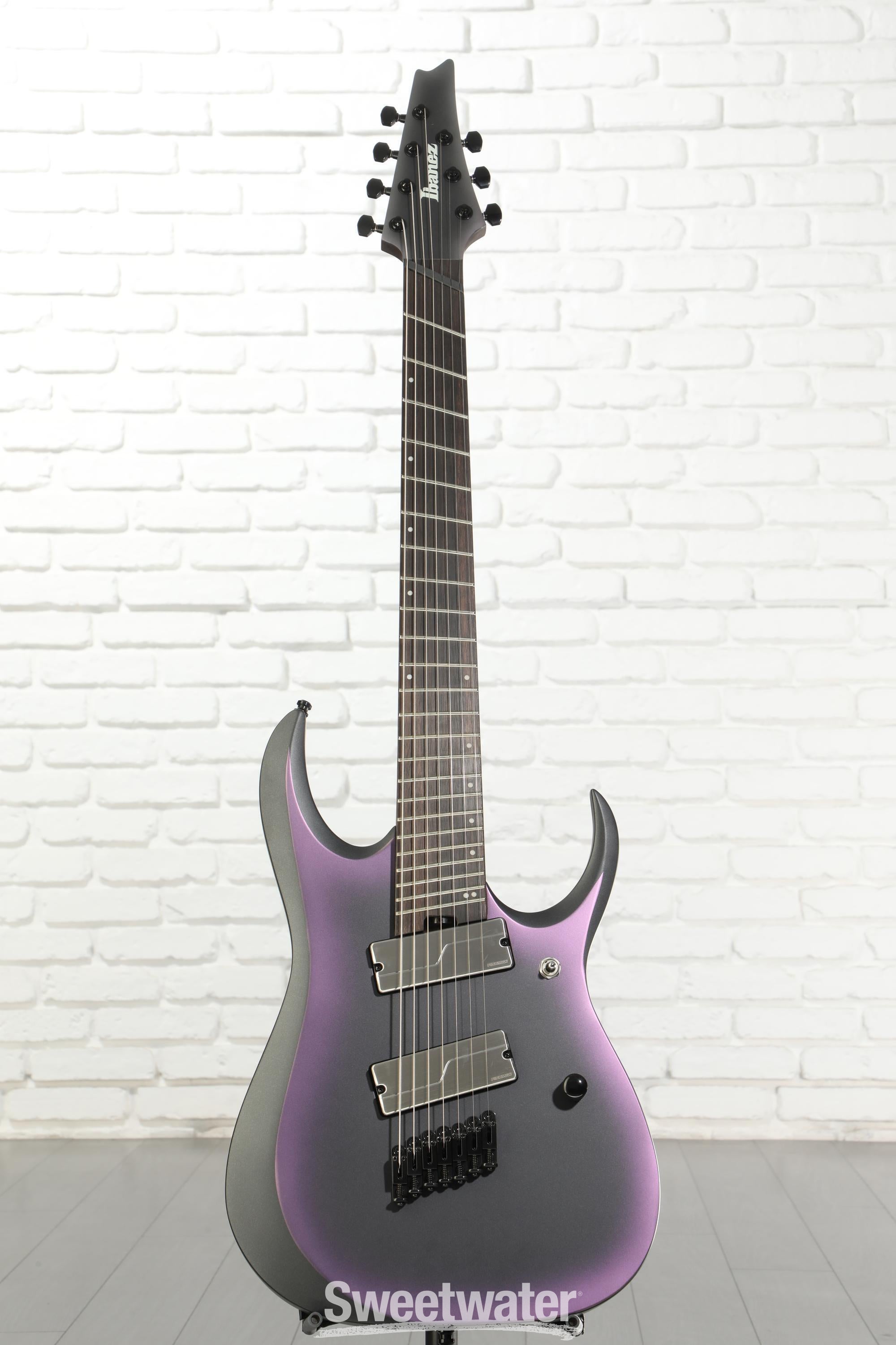 Ibanez Axion Label RGD71ALMS - Black Aurora Burst Matte | Sweetwater