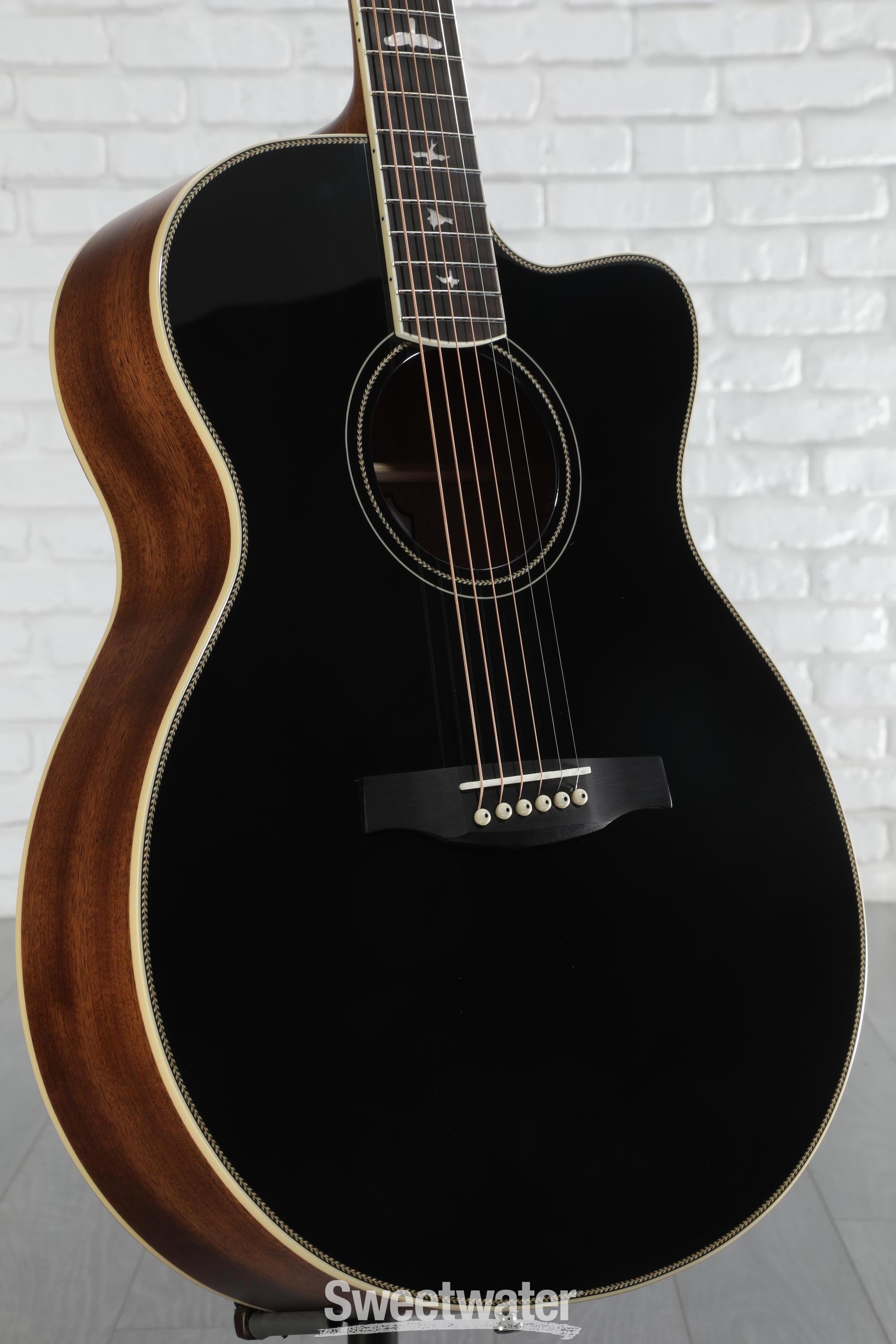 PRS SE Angelus A20E Acoustic-electric Guitar - Black Top