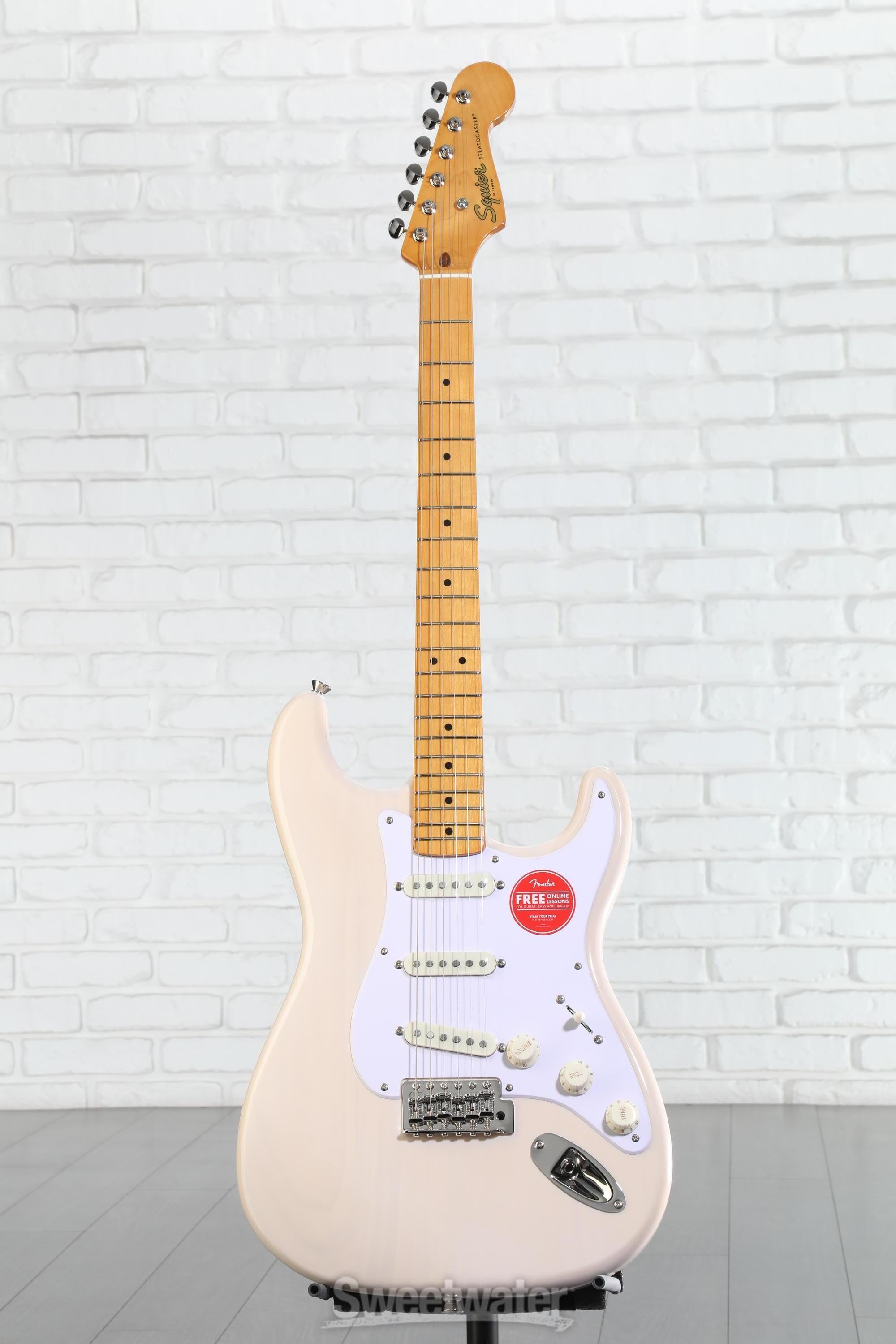 Squier Classic Vibe '50s Stratocaster - White Blonde | Sweetwater