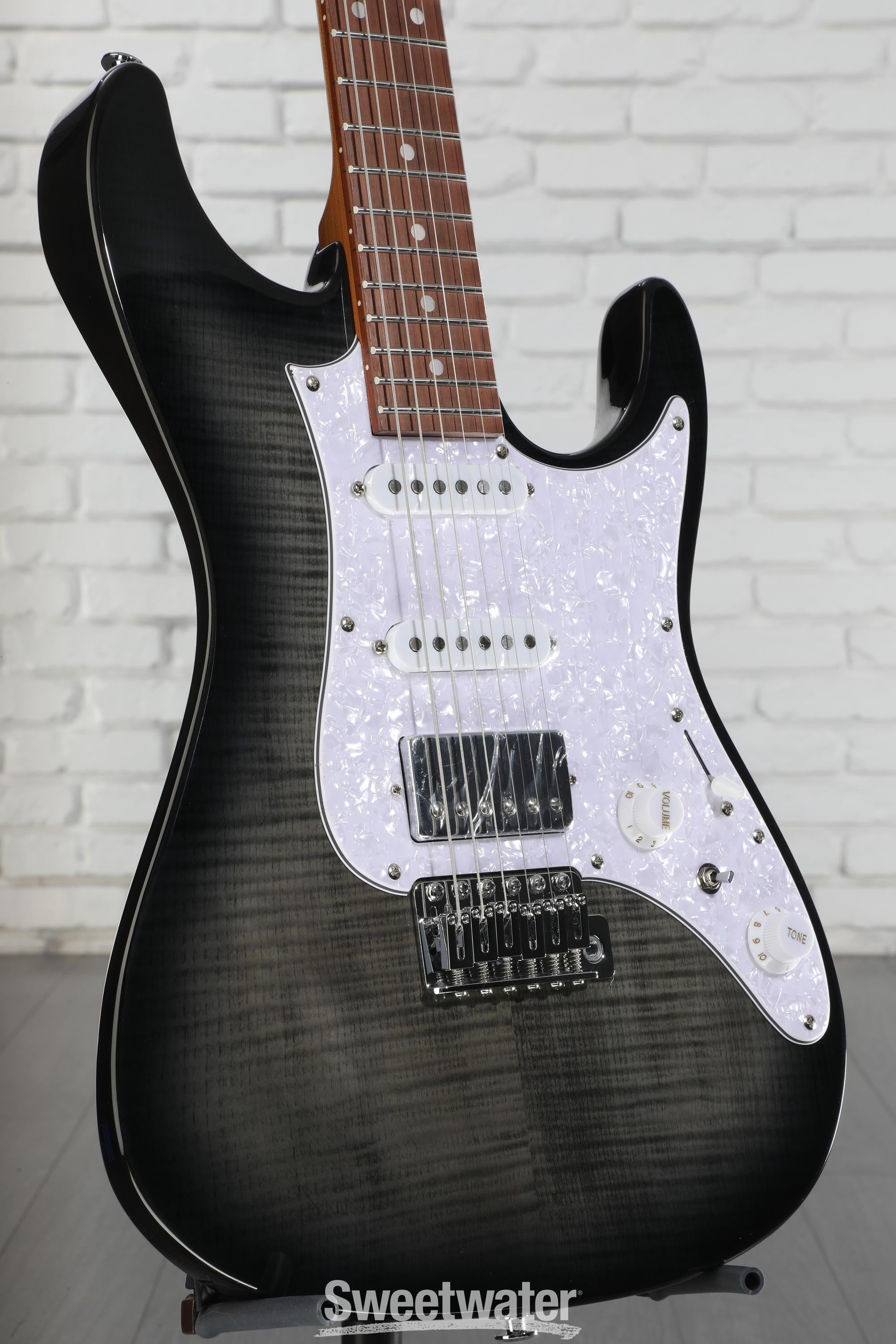 Ibanez Standard AZ22S1F Electric Guitar - Transparent Black