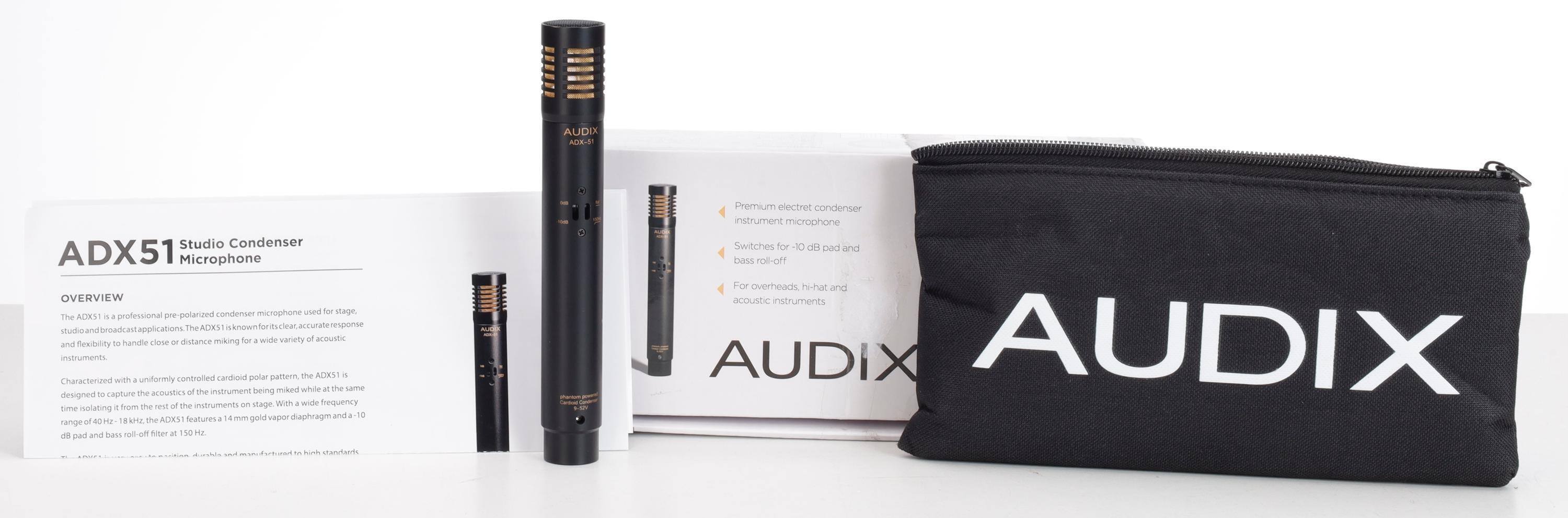 Photo of Audix ADX51 Small-diaphragm Condenser Microphone
