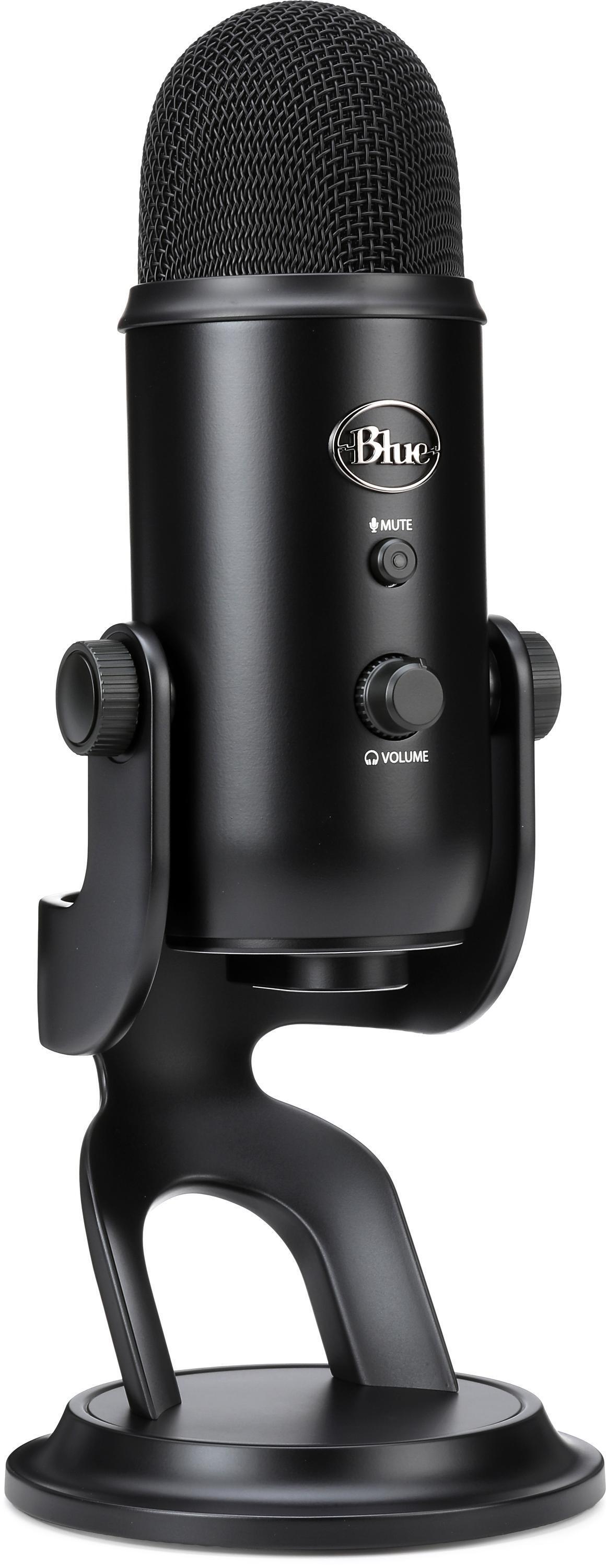 Photo of Blue Microphones Yeti Multi-pattern USB Condenser Microphone - Blackout