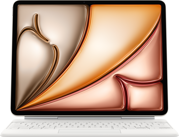 iPad Air 13インチ M3用Magic Keyboard ホワイト Free Shipping! Apple Magic Keyboard for iPad Air 13-inch M3