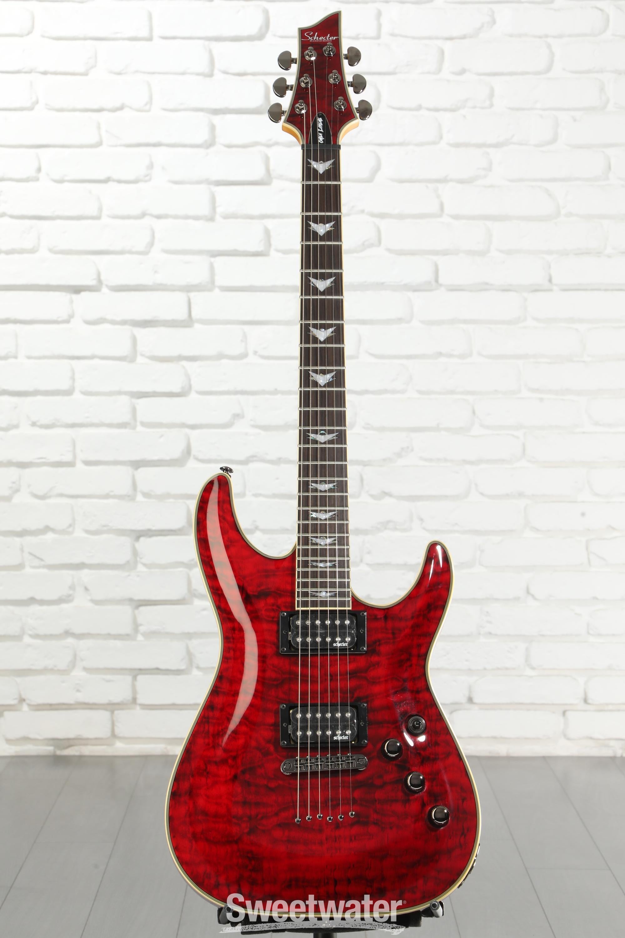 Schecter Omen Extreme-6 Electric Guitar - Black Cherry | Sweetwater