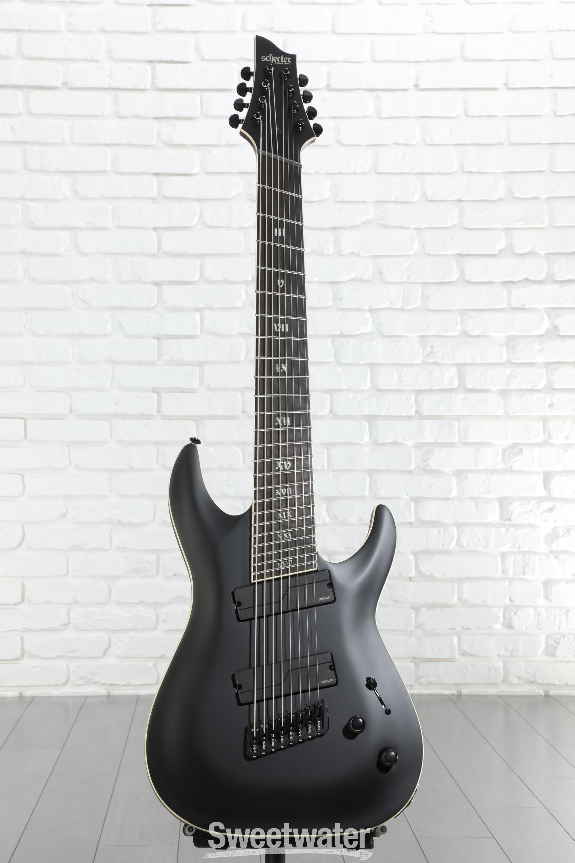 Schecter C-8 Multi-scale SLS Elite Evil Twin 8-string Electric