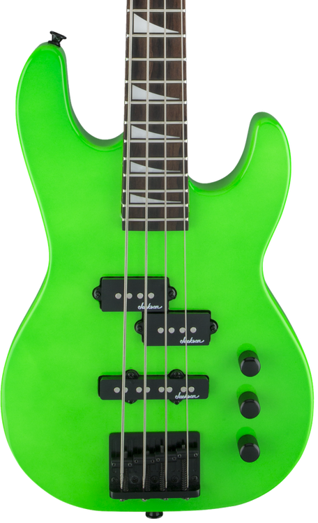【新品】Jackson Minion JS1X Neon Green ケース付 Jackson JS Series Dinky Minion JS1X Electric Guitar - Neon