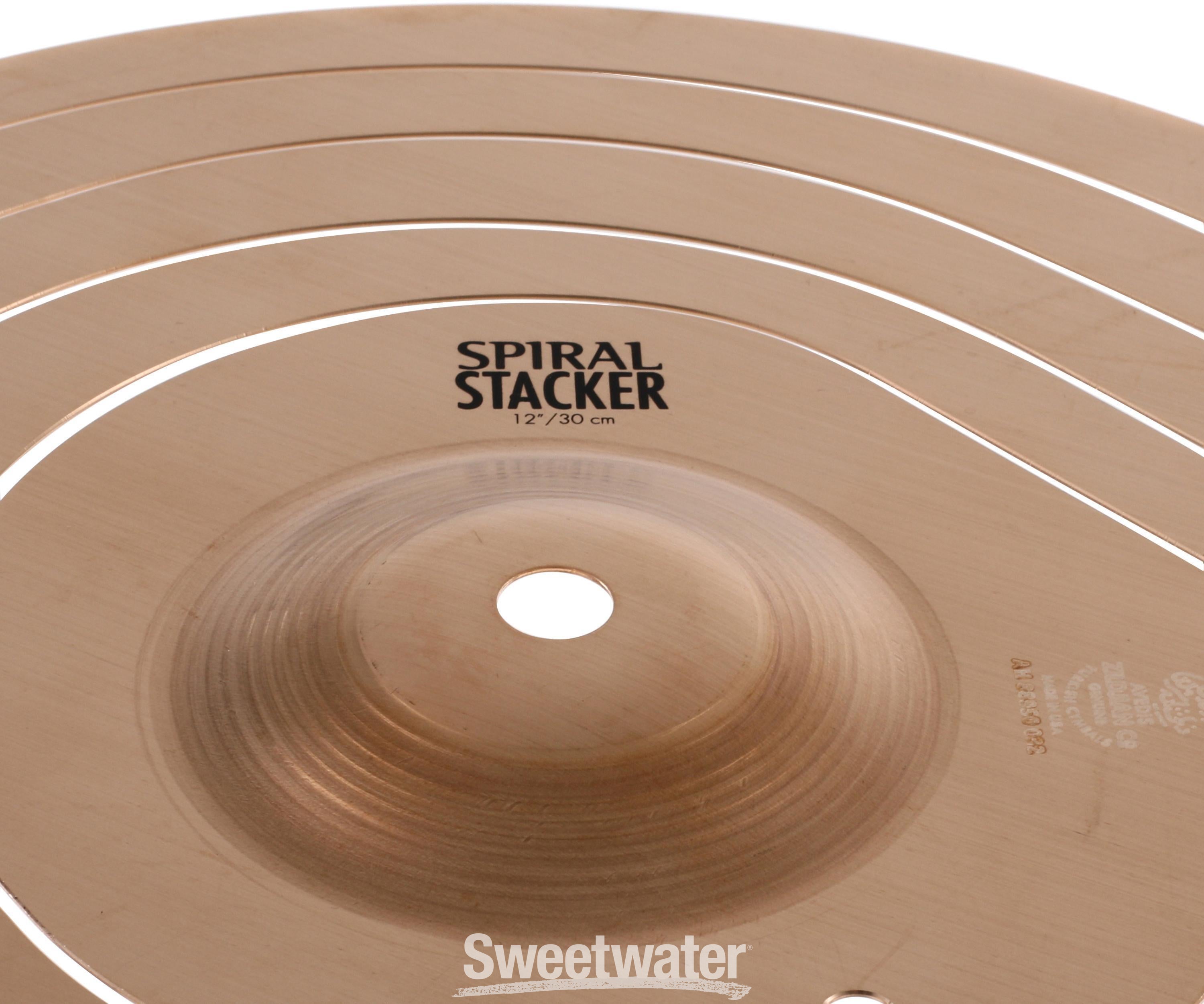 Zildjian 12 inch fx Spiral Stacker Cymbal | Sweetwater