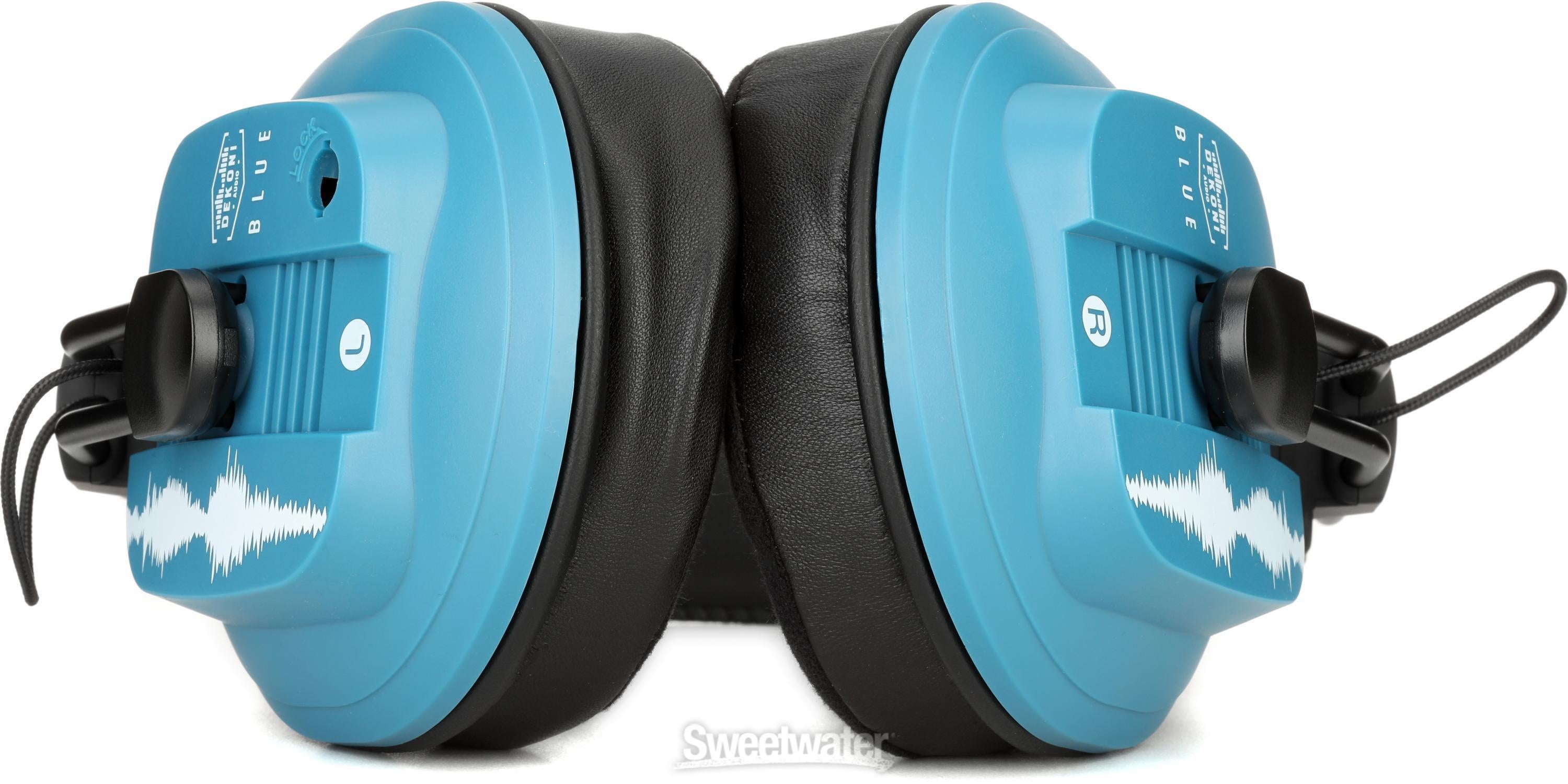 Dekoni Audio x Fostex Blue Semi-closed Headphones | Sweetwater
