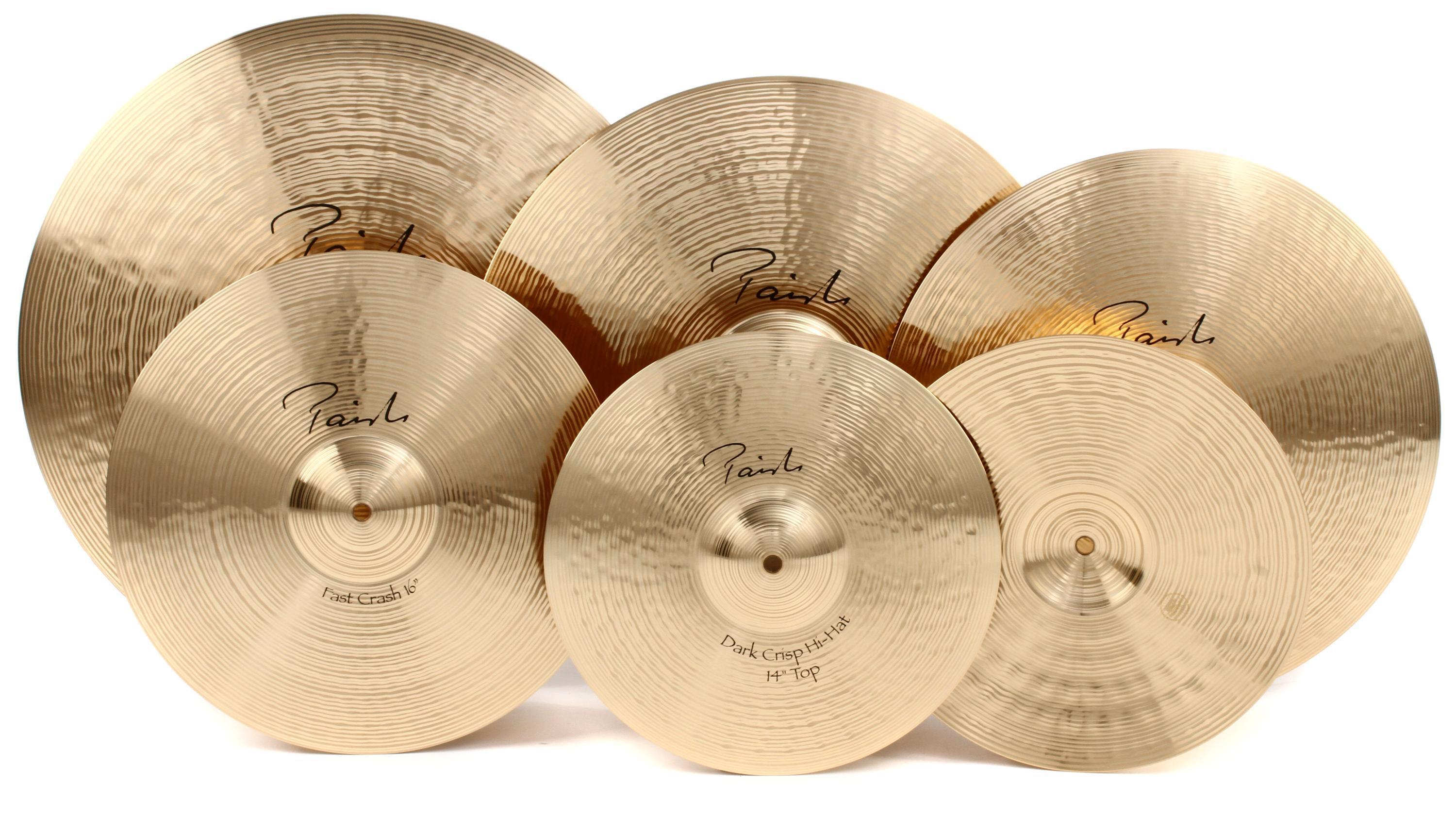 Paiste Signature Classic Cymbal Set - 14/18/20/22 inch - with Free 16 inch  Crash