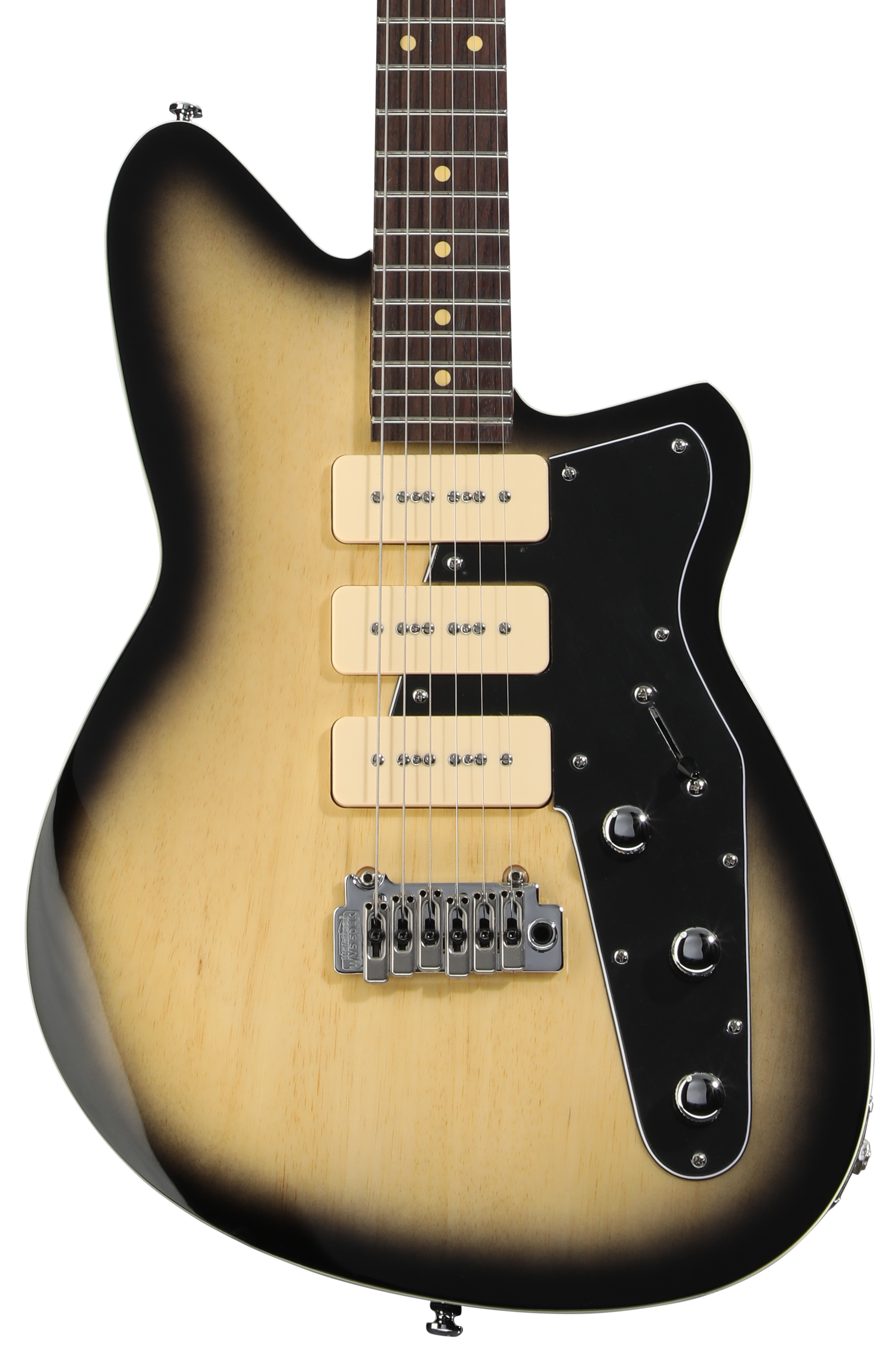 Reverend Jetstream 390 Solidbody Electric Guitar - Korina Burst