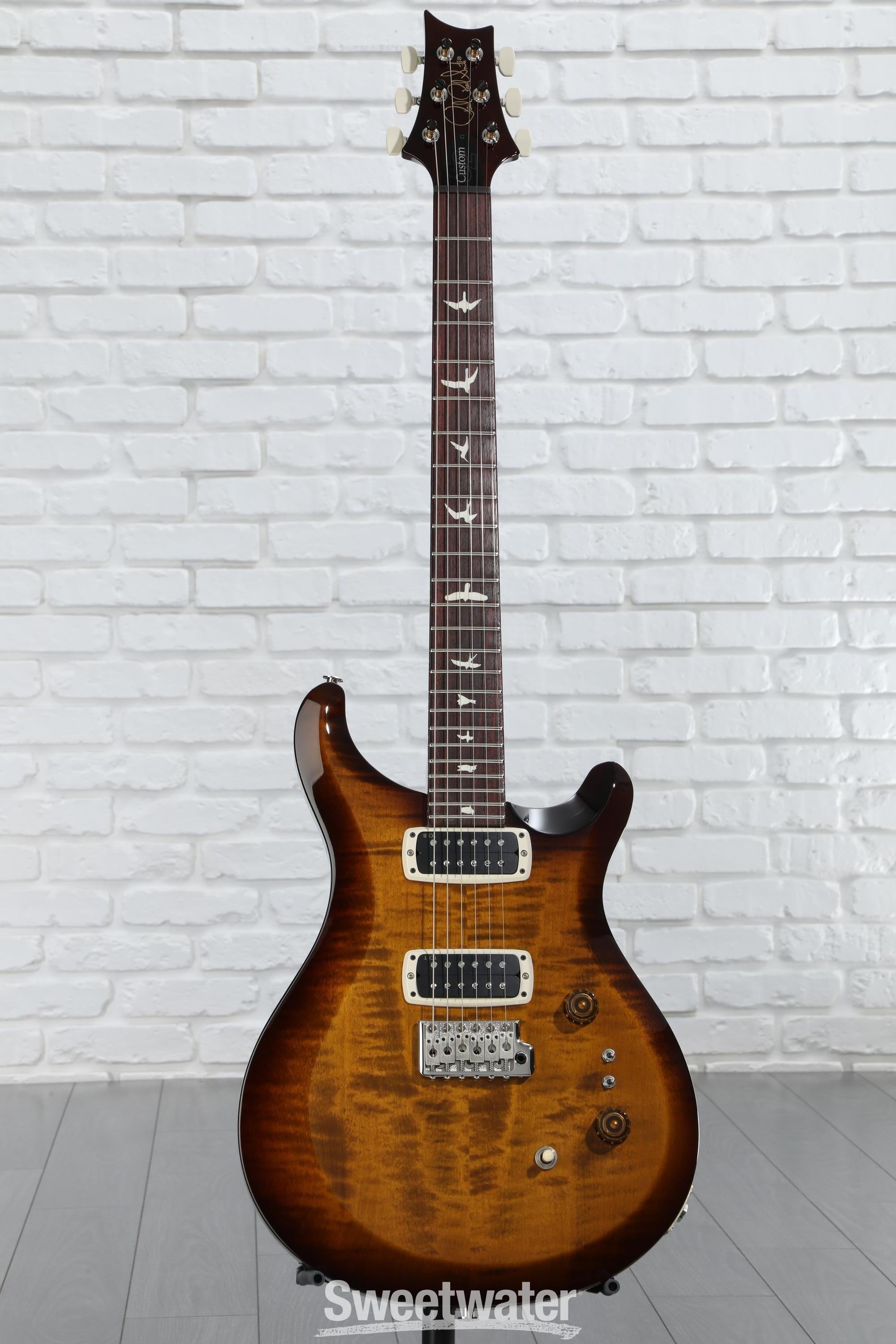 ギター PRScustom24 copper brown Used 2008 PRS Custom 24 McCarty Burst Electric Guitar