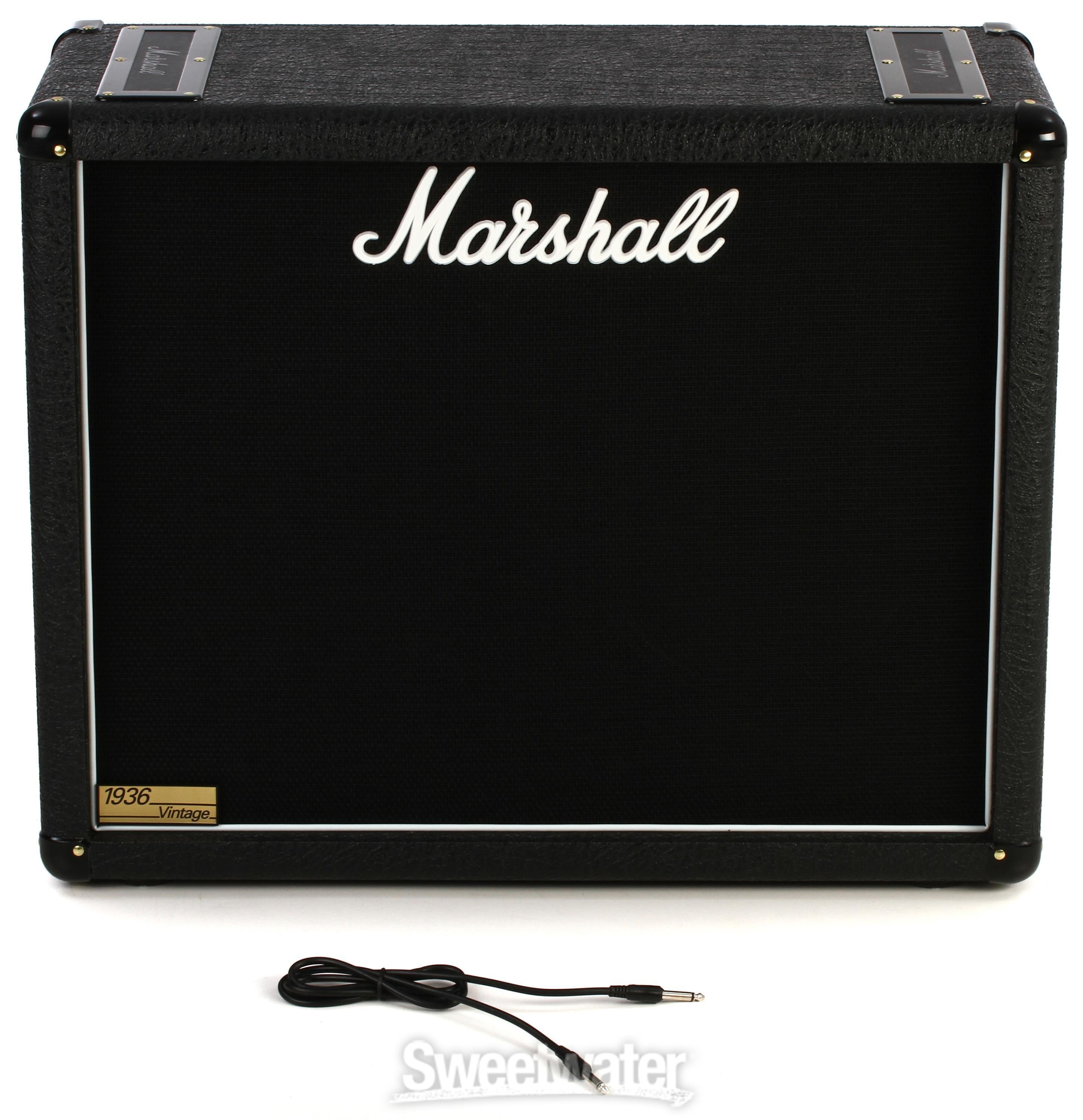 Marshall 1936V 140-watt 2x12 Extension Cabinet with G12 Vintage |  Sweetwater