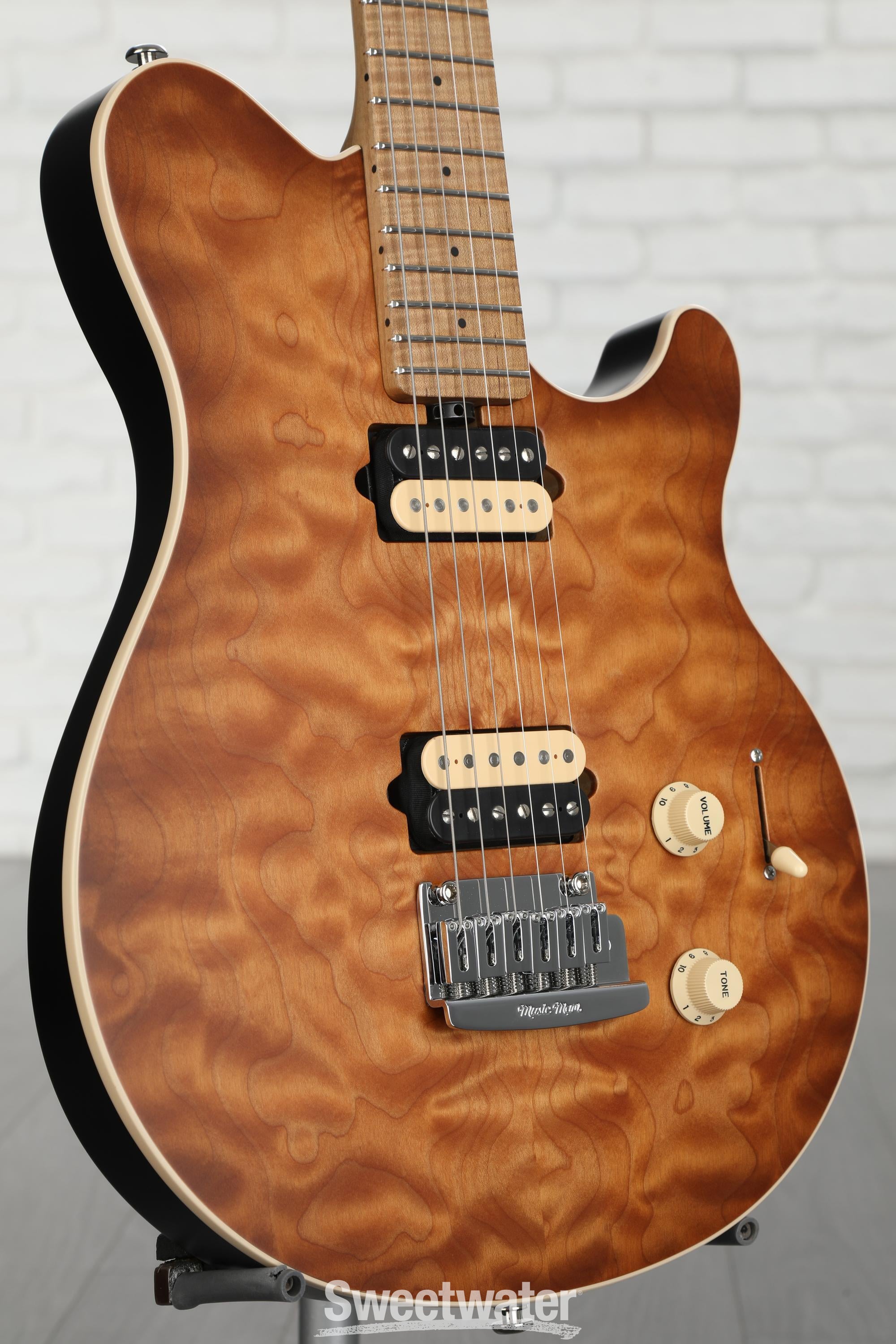 Ernie Ball Music Man Axis Super Sport Electric Guitar - Honey Pot