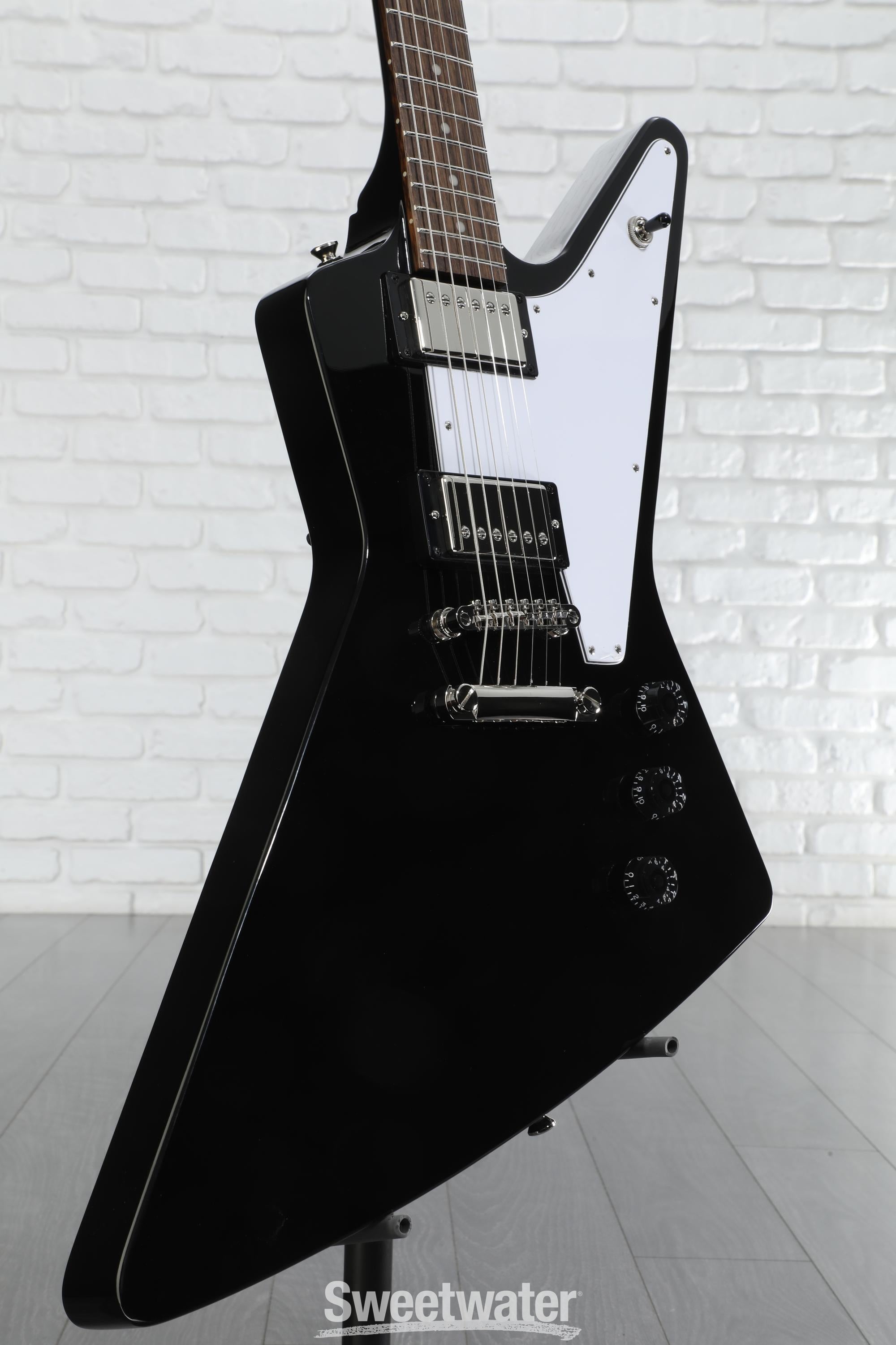 Epiphone Exclusive Run Explorer Guitar Ruby Red Sparkle