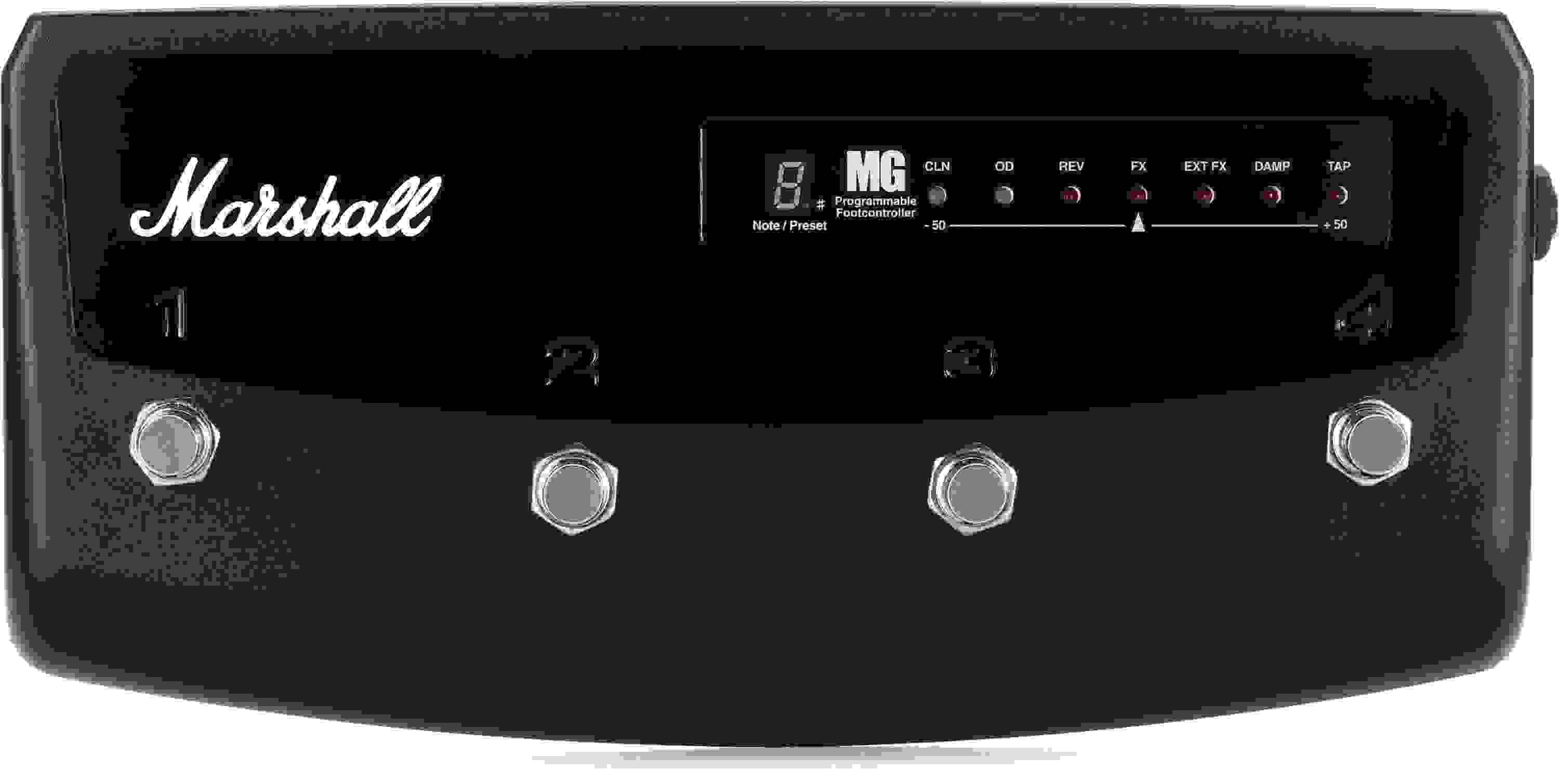 Marshall PEDL-90008 4-way Footswitch for MG15FX/MG30FX/MG50FX/MG101FX