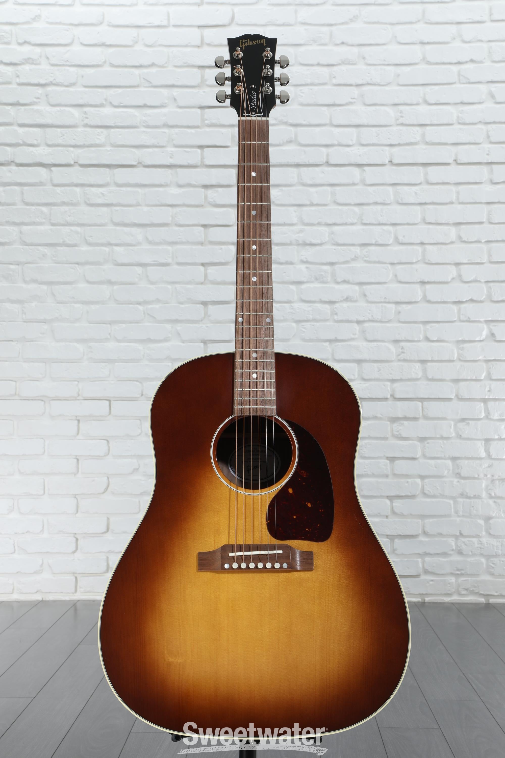 Gibson Acoustic J-45 Studio Walnut Acoustic-electric Guitar - Walnut Burst