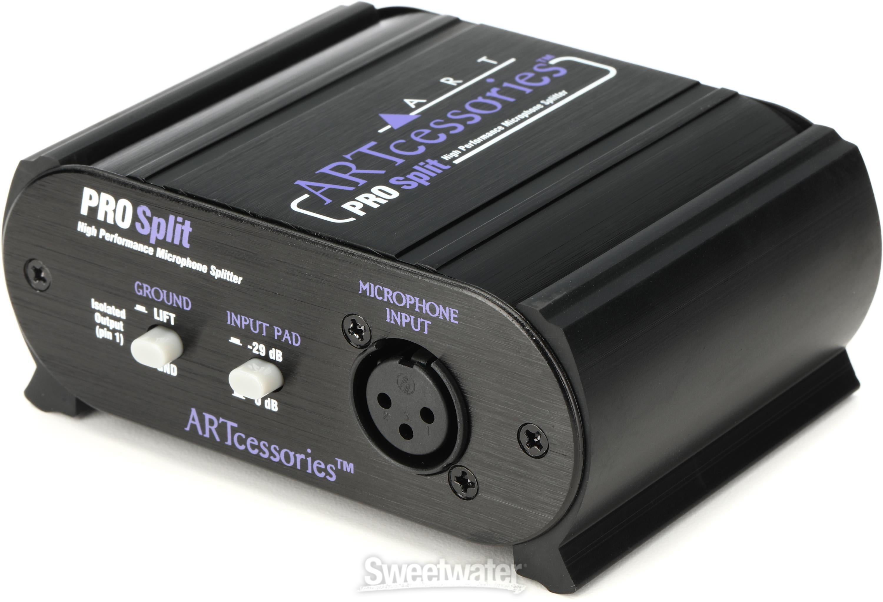 ART ProSplit Microphone Splitter | Sweetwater