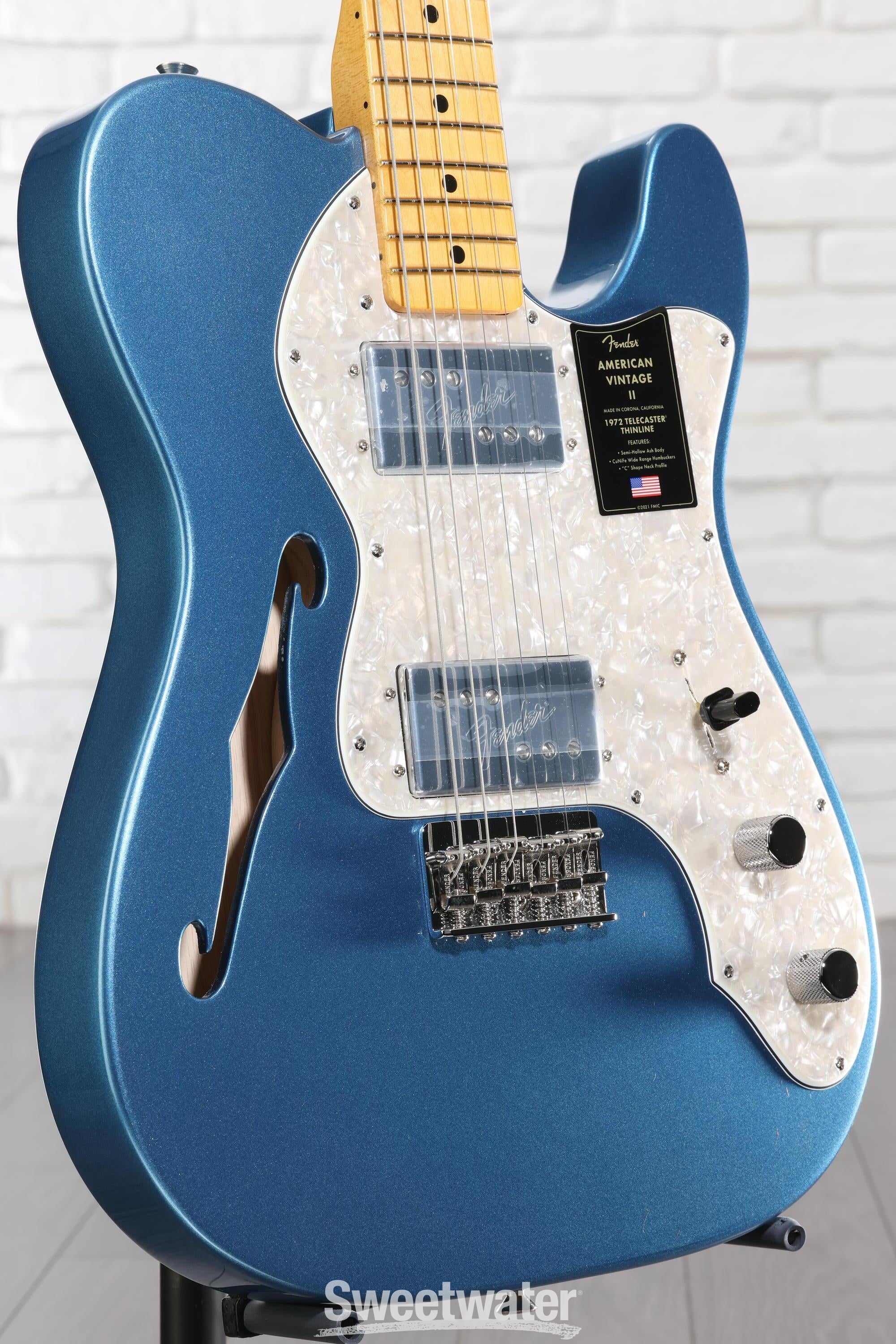 Fender American Vintage II 1972 Telecaster Thinline Electric