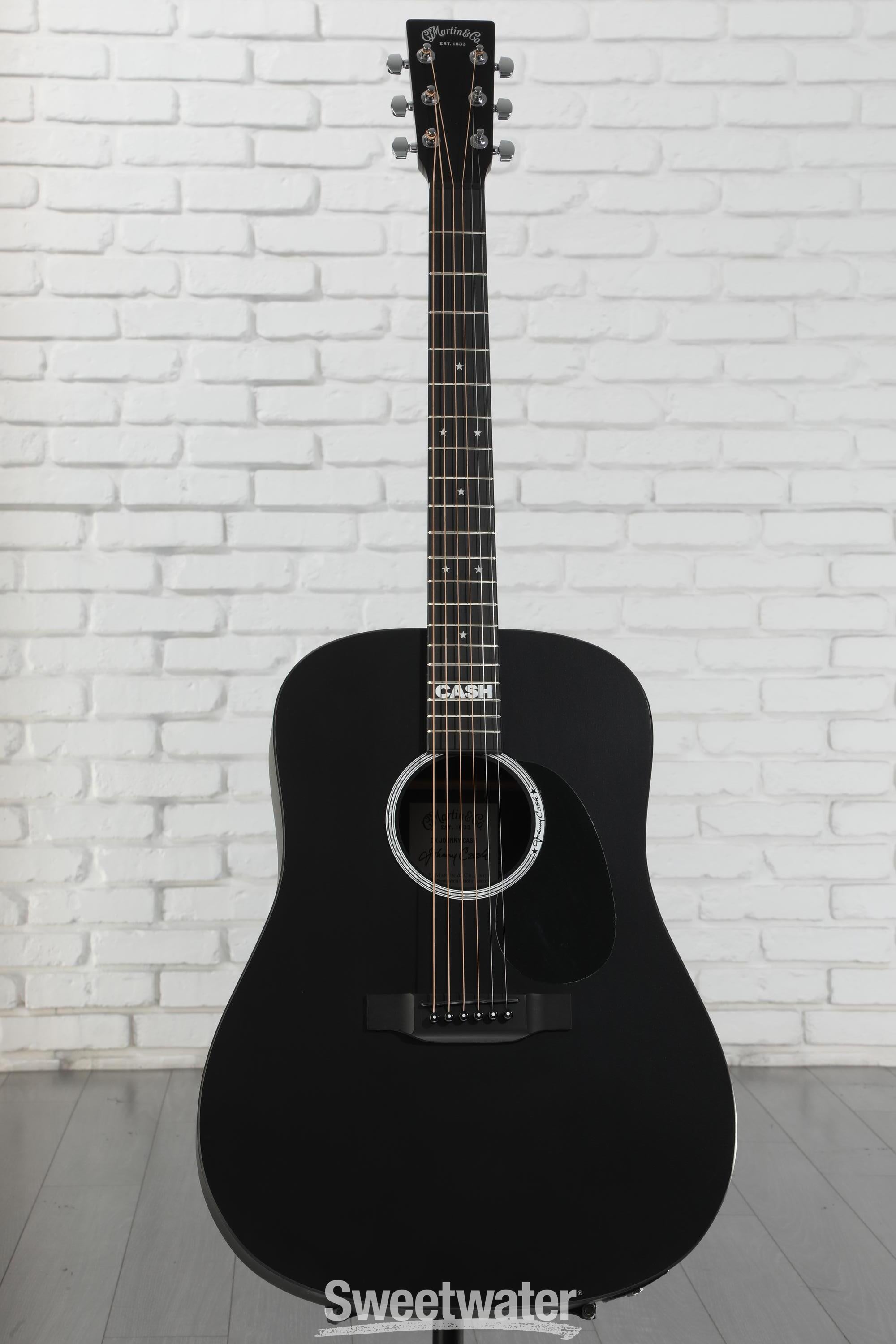 Martin DX Johnny Cash - Jet Black | Sweetwater