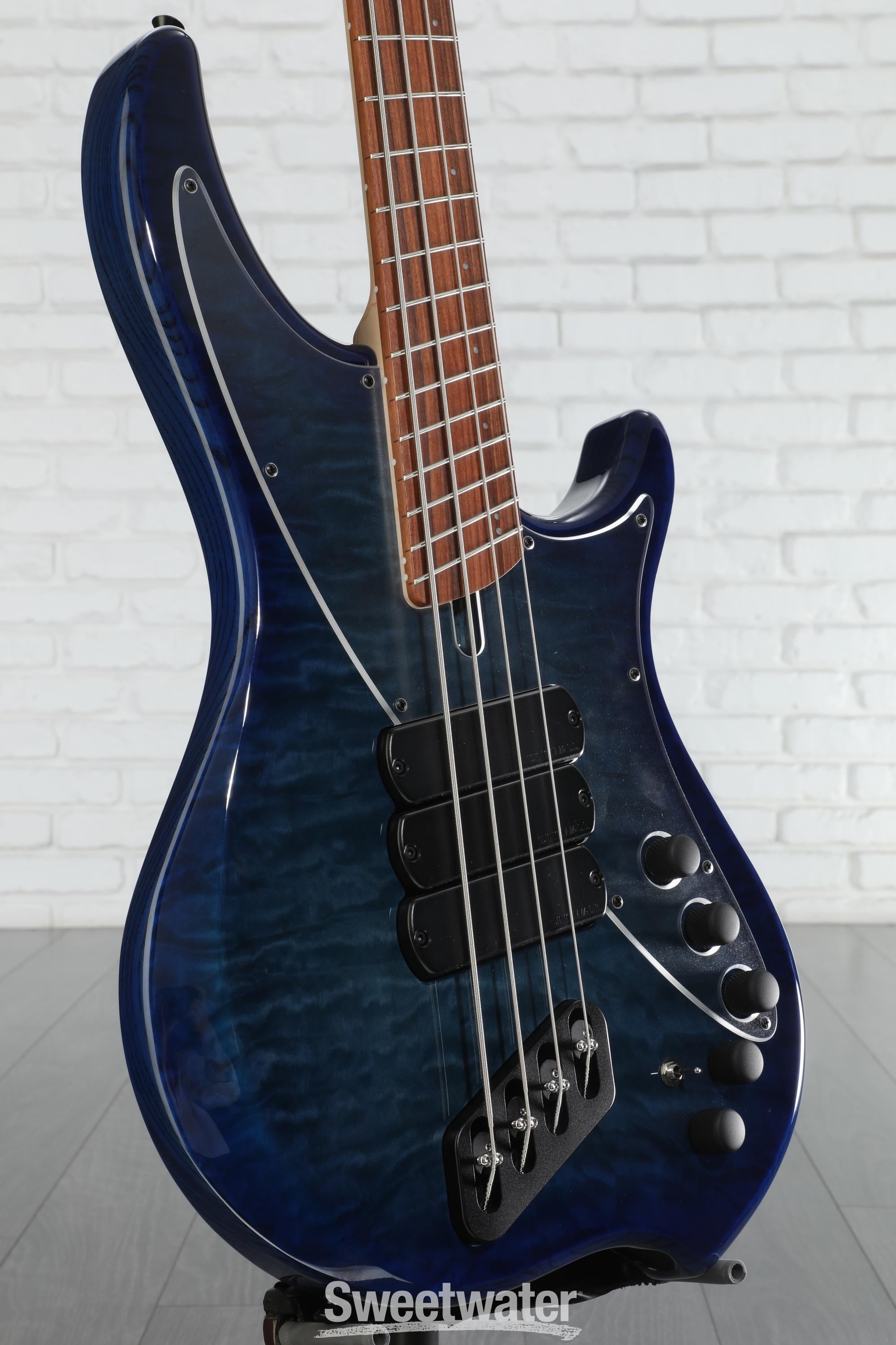 Dingwall Guitars Combustion Nashville Edition Electric Bass Guitar - Indigoburst