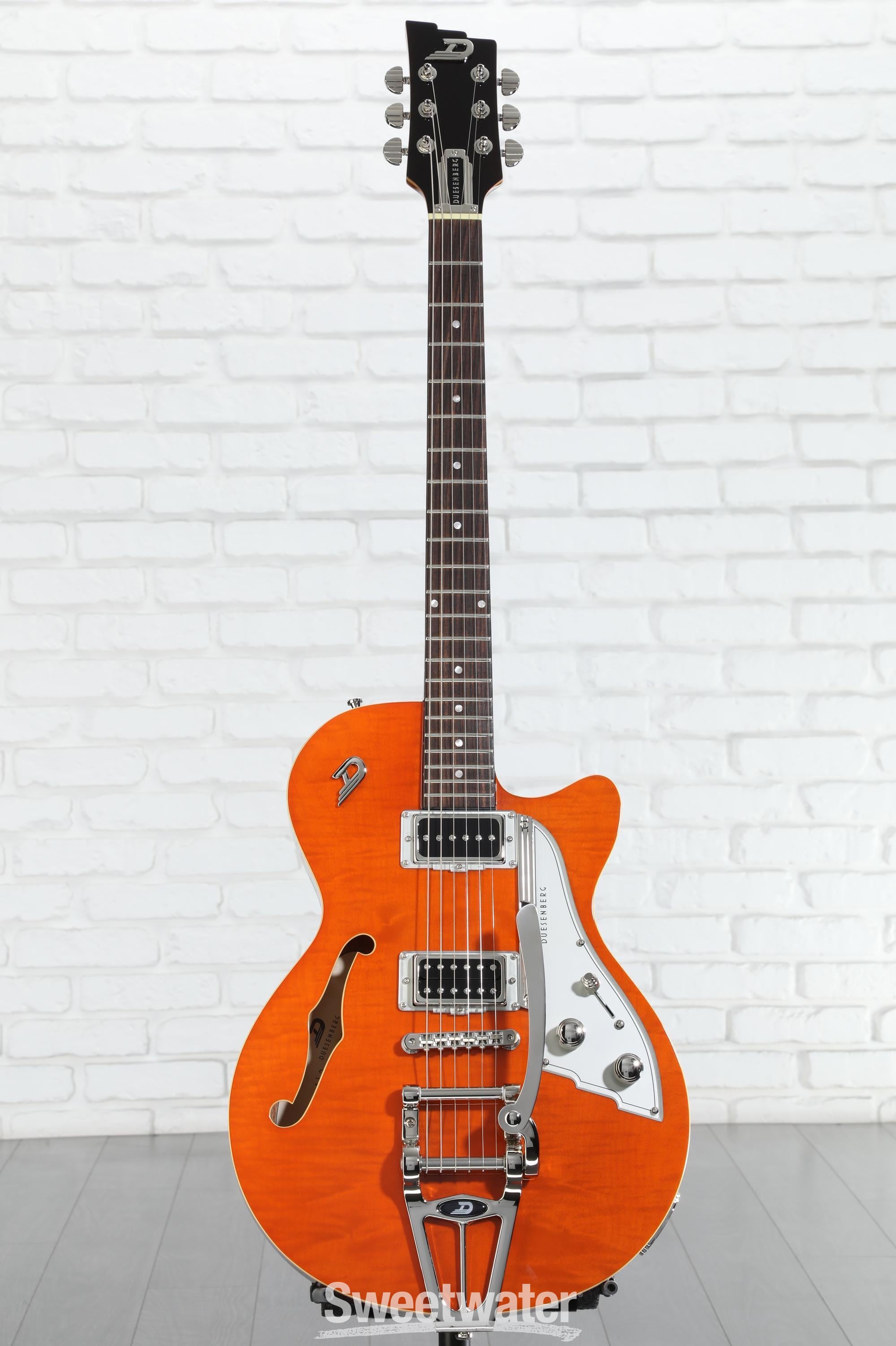 Duesenberg Starplayer CBR Semi-hollowbody Electric Guitar - Trans