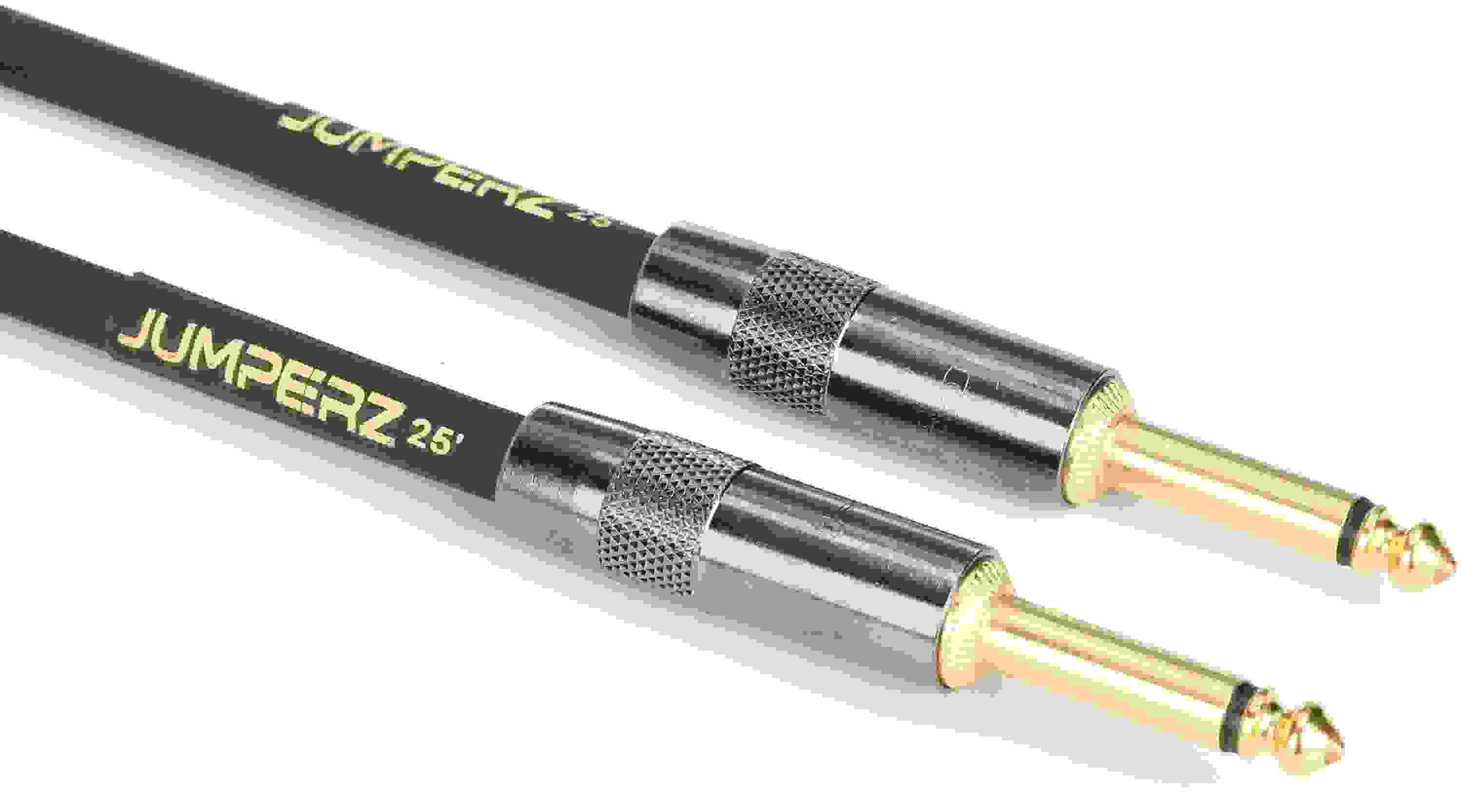 JUMPERZ Zipline Gold Instrument Cable - 25 feet