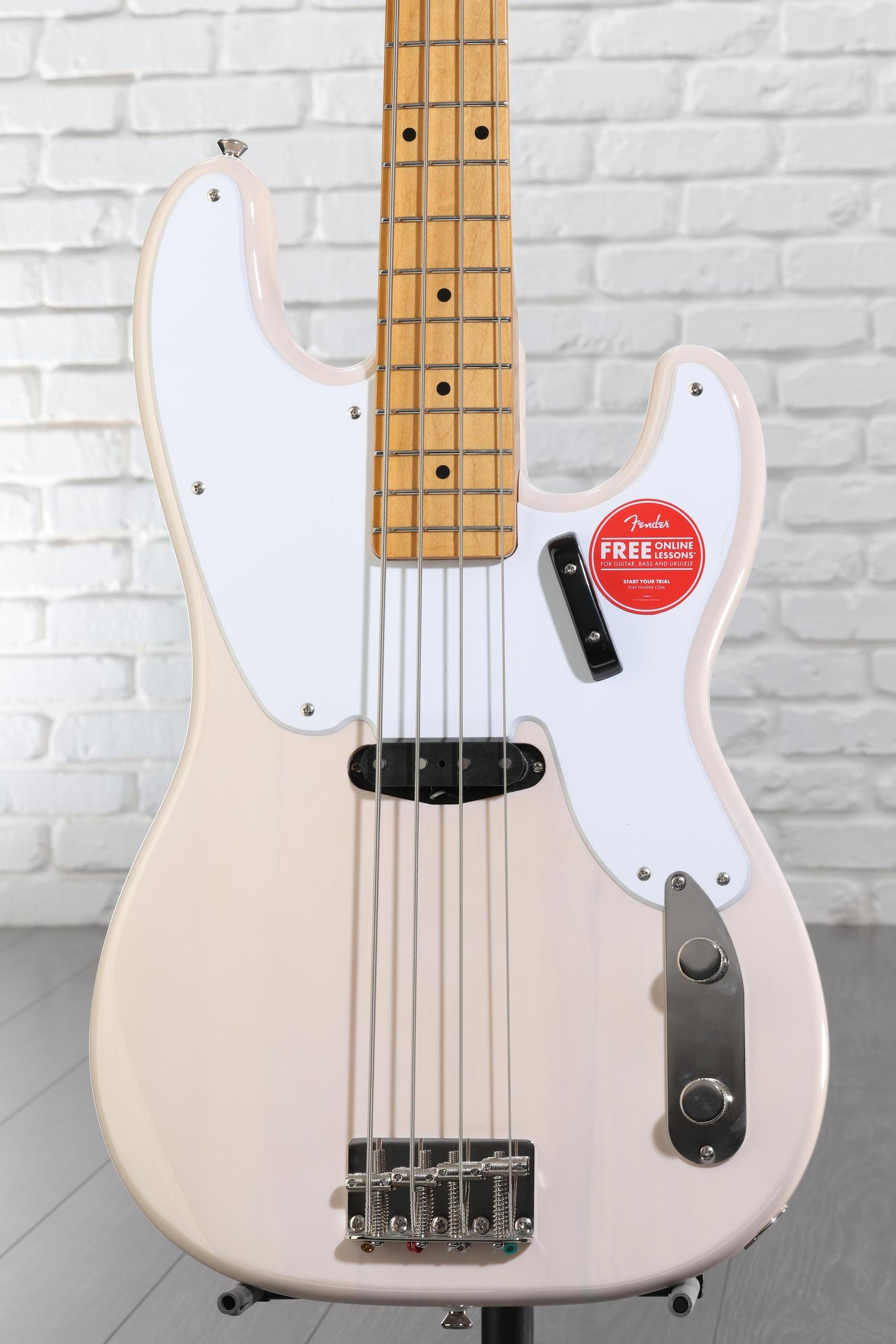 Squier Classic Vibe '50s Precision Bass® Squier Classic Vibe '50s Precision Bass - White Blonde | Sweetwater