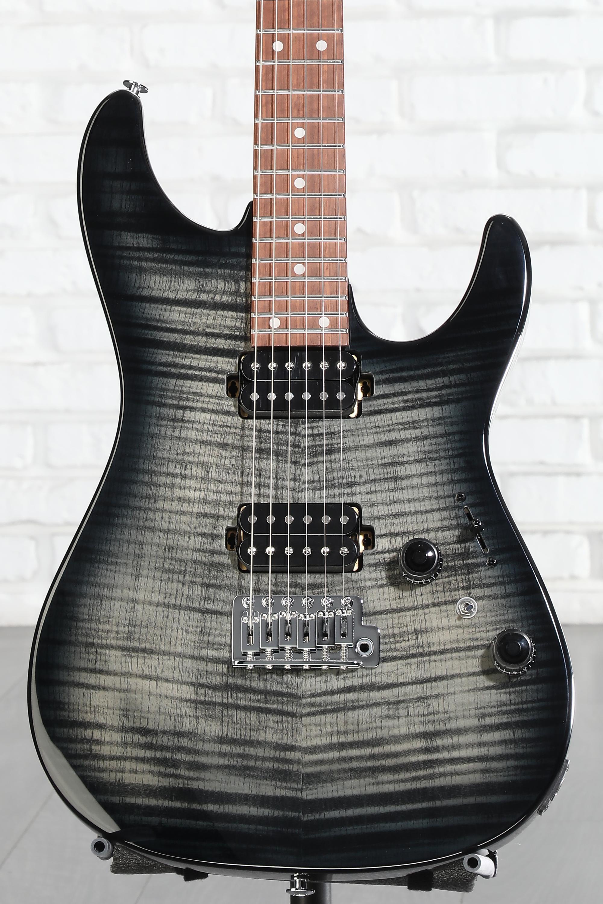 Ibanez Standard AZ24S1F Electric Guitar - Transparent Black