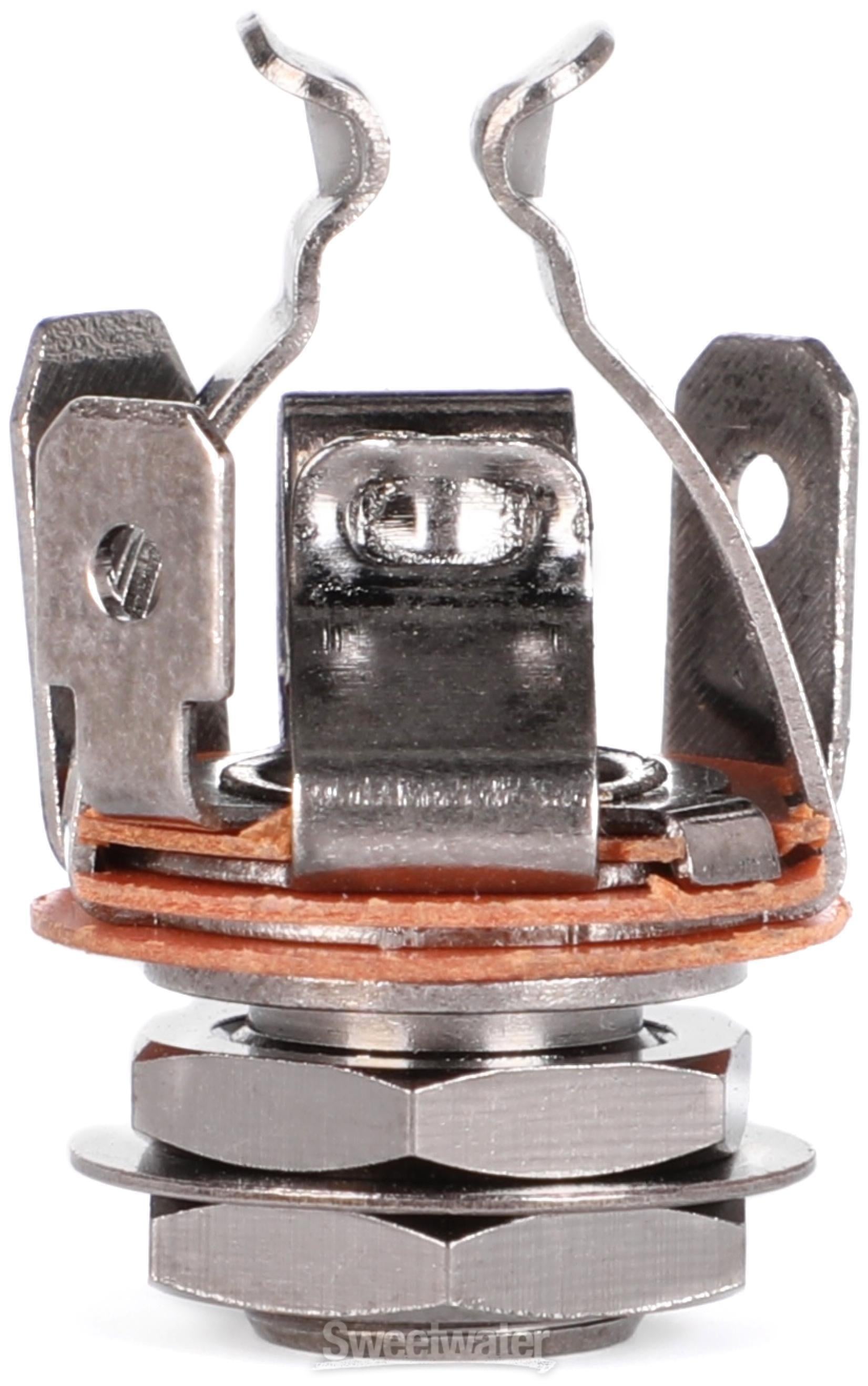 Pure Tone PTT2 Pure Tone Stereo Output Jack - Black Nickel