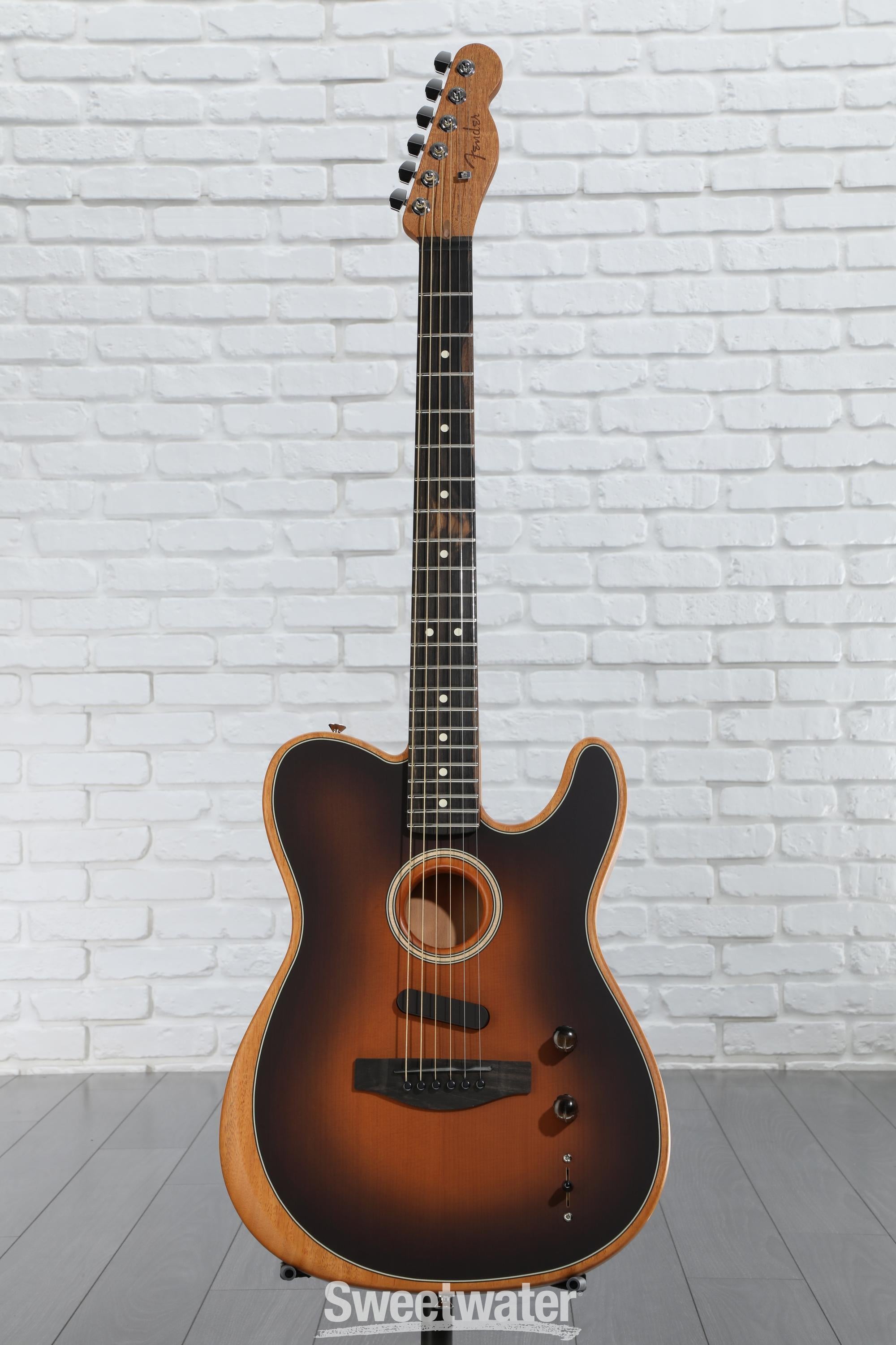 Fender American Acoustasonic Telecaster - Sunburst | Sweetwater