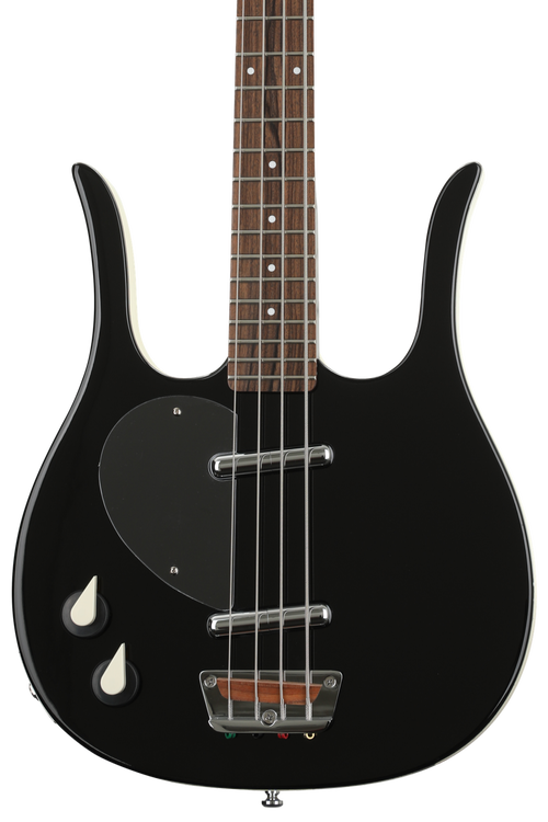 Amazon.com: Danelectro Longhorn Bass Guitar - Black