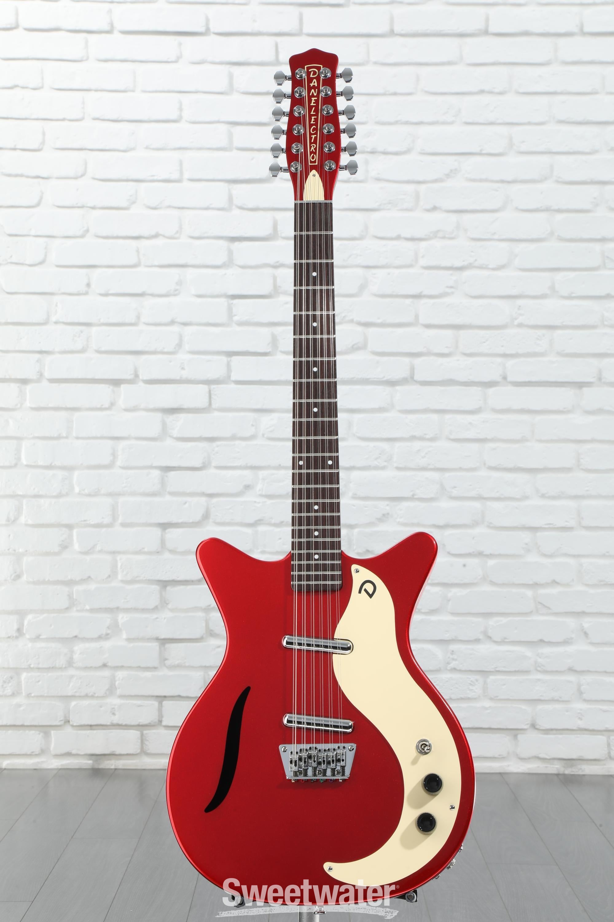 Danelectro '66 Transparent Red | The Music Zoo