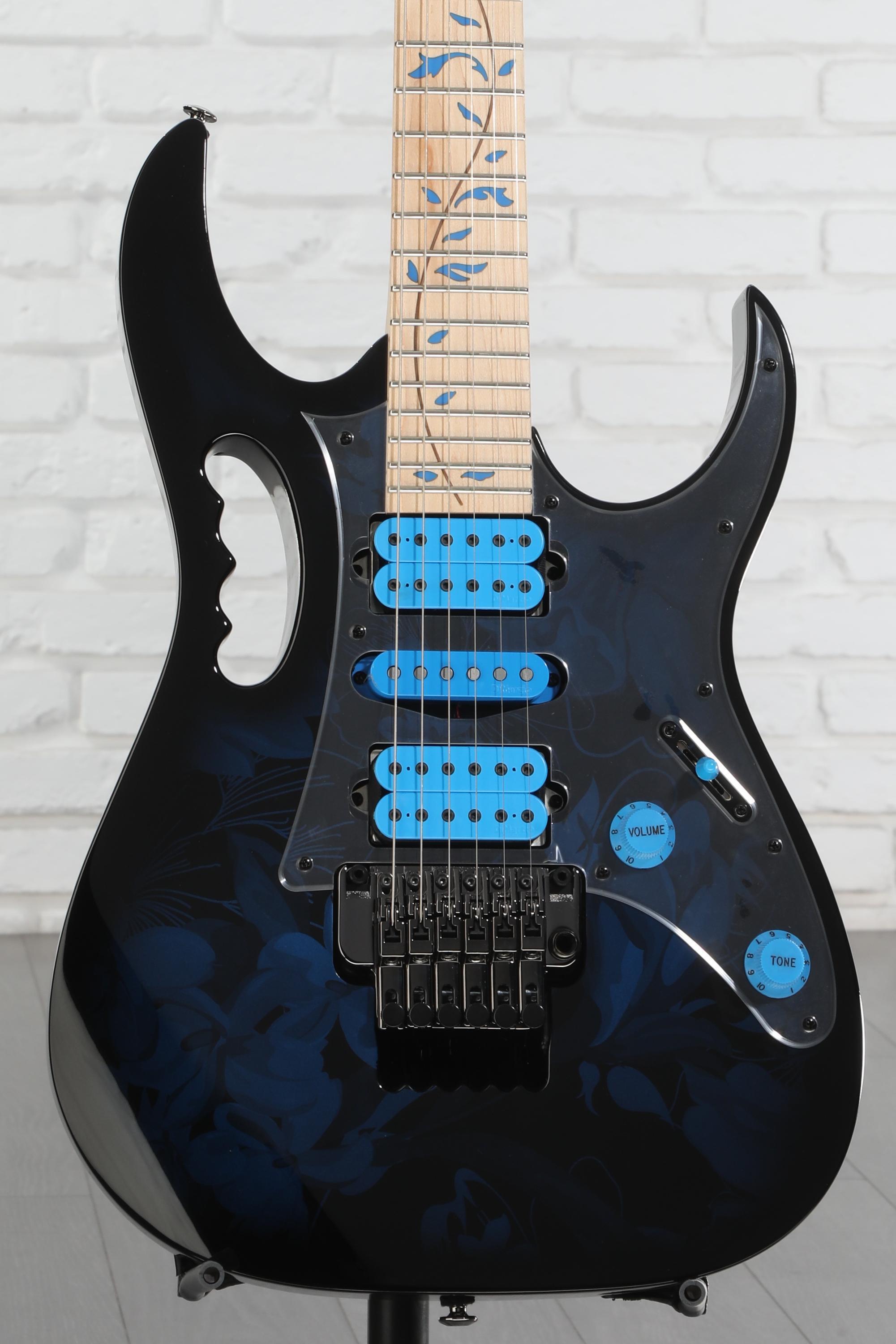 Ibanez Steve Vai Signature JEM77 - Blue Floral Pattern