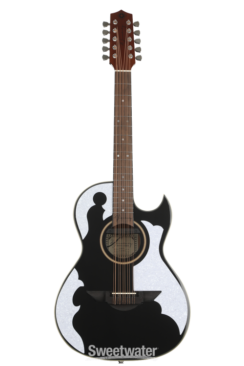 H. Jimenez El Patrón Acoustic-electric Bajo Quinto - Glossy Black