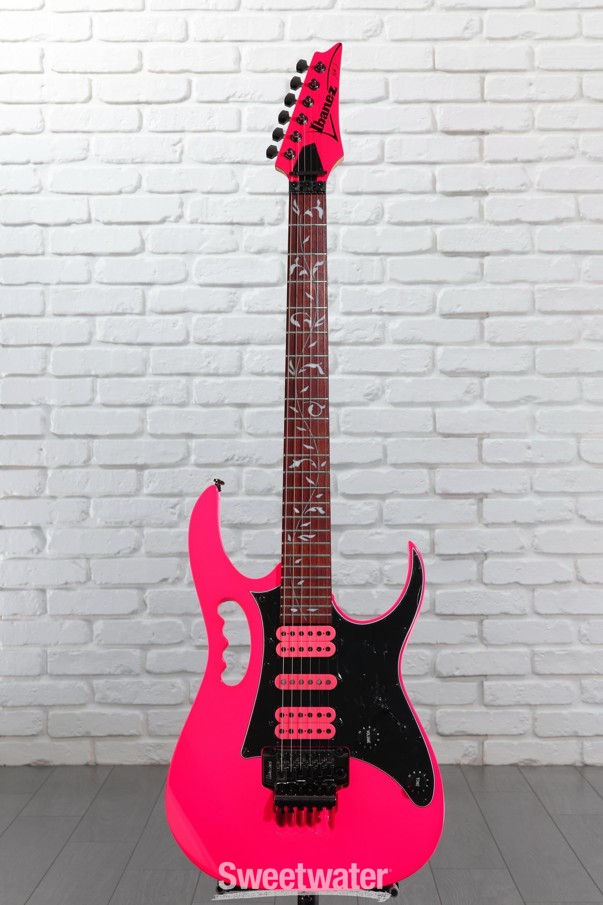 ギター Ibanez JEMJRSP-PK Amazon.com: Ibanez Steve Vai JEMJRSP - Pink : Musical Instruments